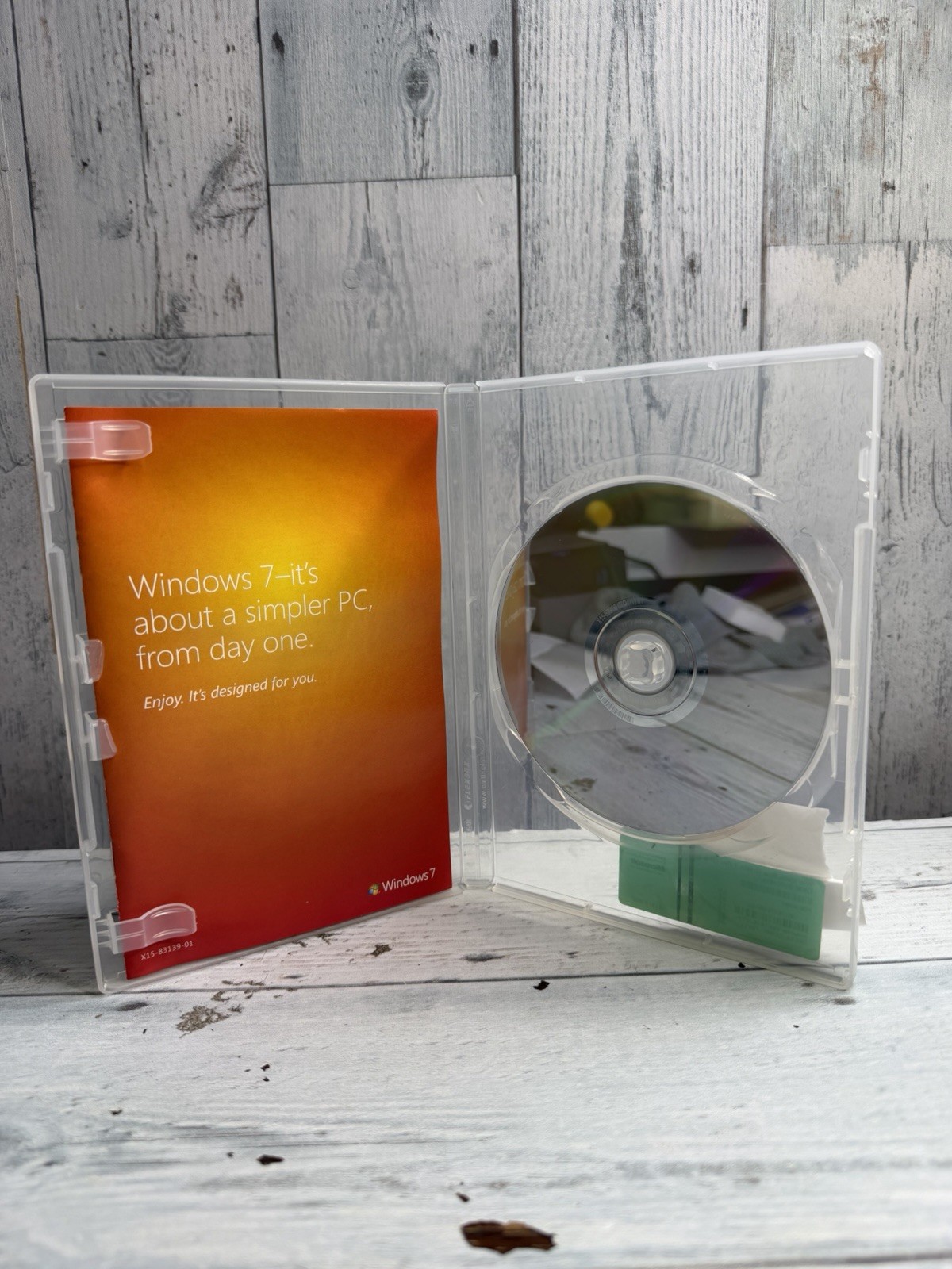 Microsoft Windows 7 Professional Upgrade for Vista 32 Bit DVD w/Product Key