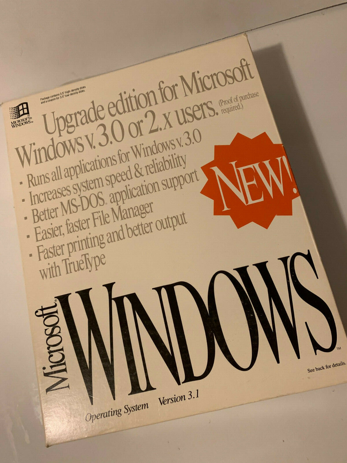 MICROSOFT WINDOWS V3.10 MANUAL 5.25″ DISKETTES COLLECTIBLE 050-030-620 LAST ONE