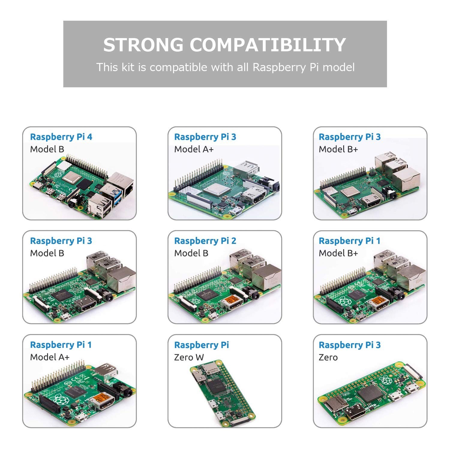 SunFounder Starter Kit Project Super Kit for for Raspberry Pi 4 RPi 400 4B 3B…
