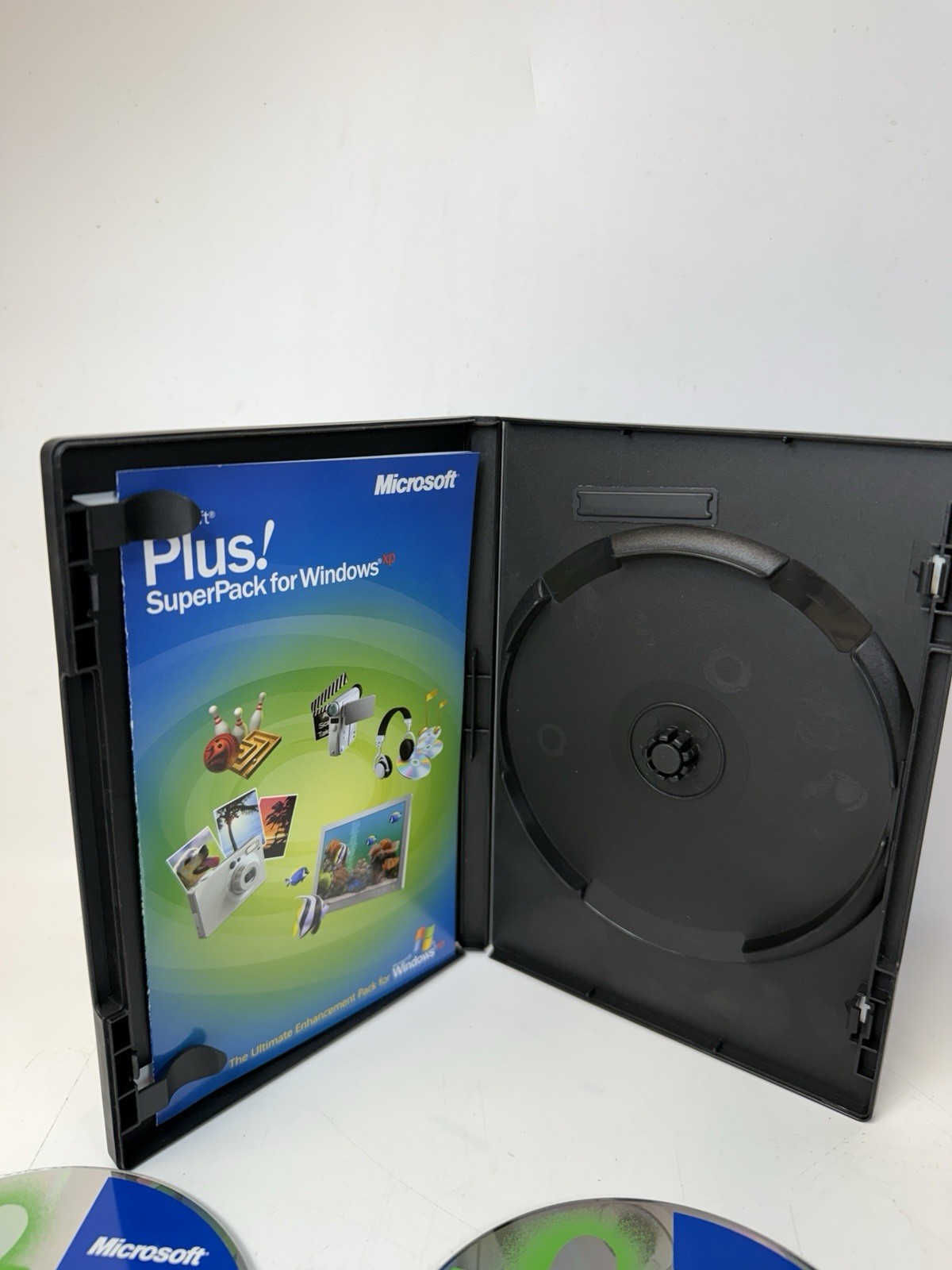 Microsoft Plus! SuperPack for Windows XP w/Product Key 2 Discs