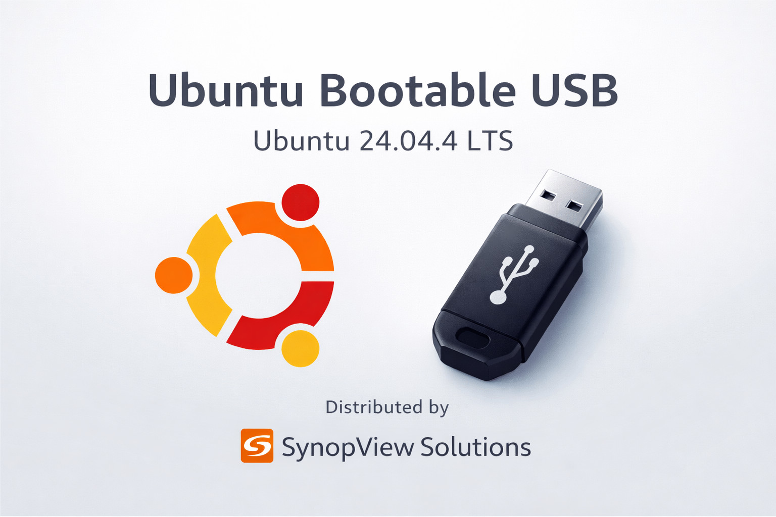 Ubuntu Linux 24.04.4 Newest LTS BOOTABLE/LIVE 16GB USB Flash Drive