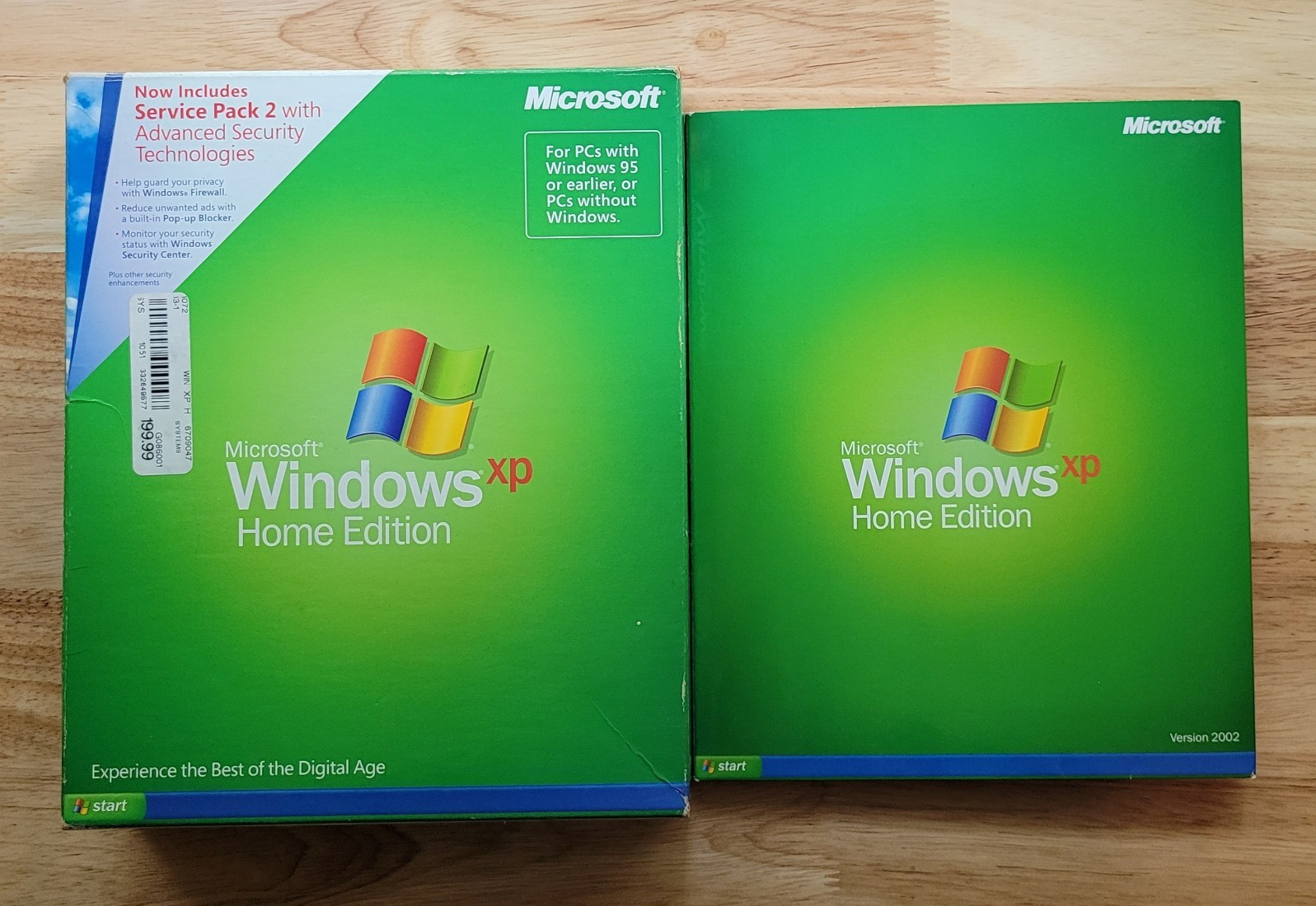 Microsoft Windows XP Home Edition SP2 Retail English CD Software 1 Device
