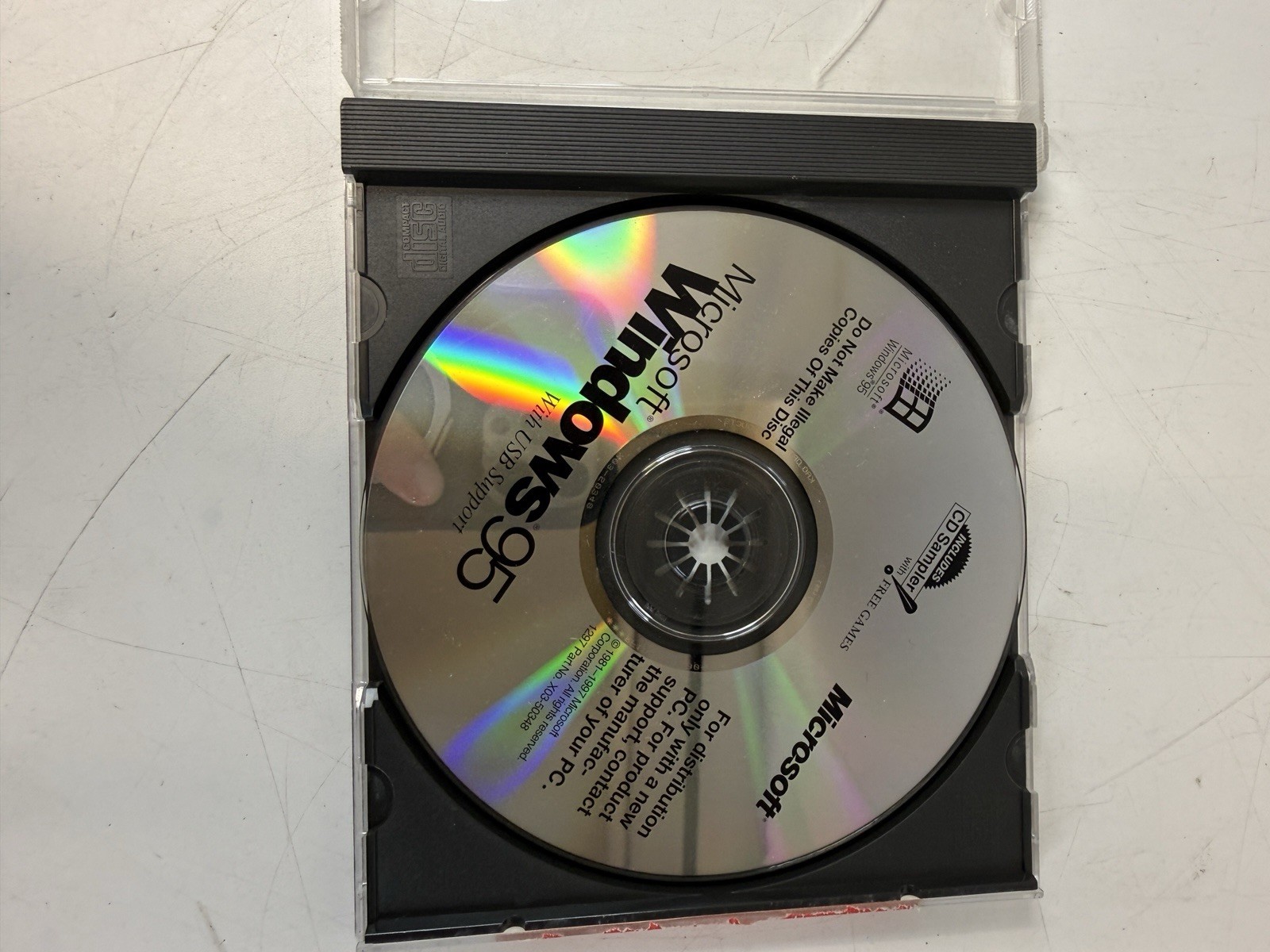 Microsoft Windows 95 Companion CD With USB Support