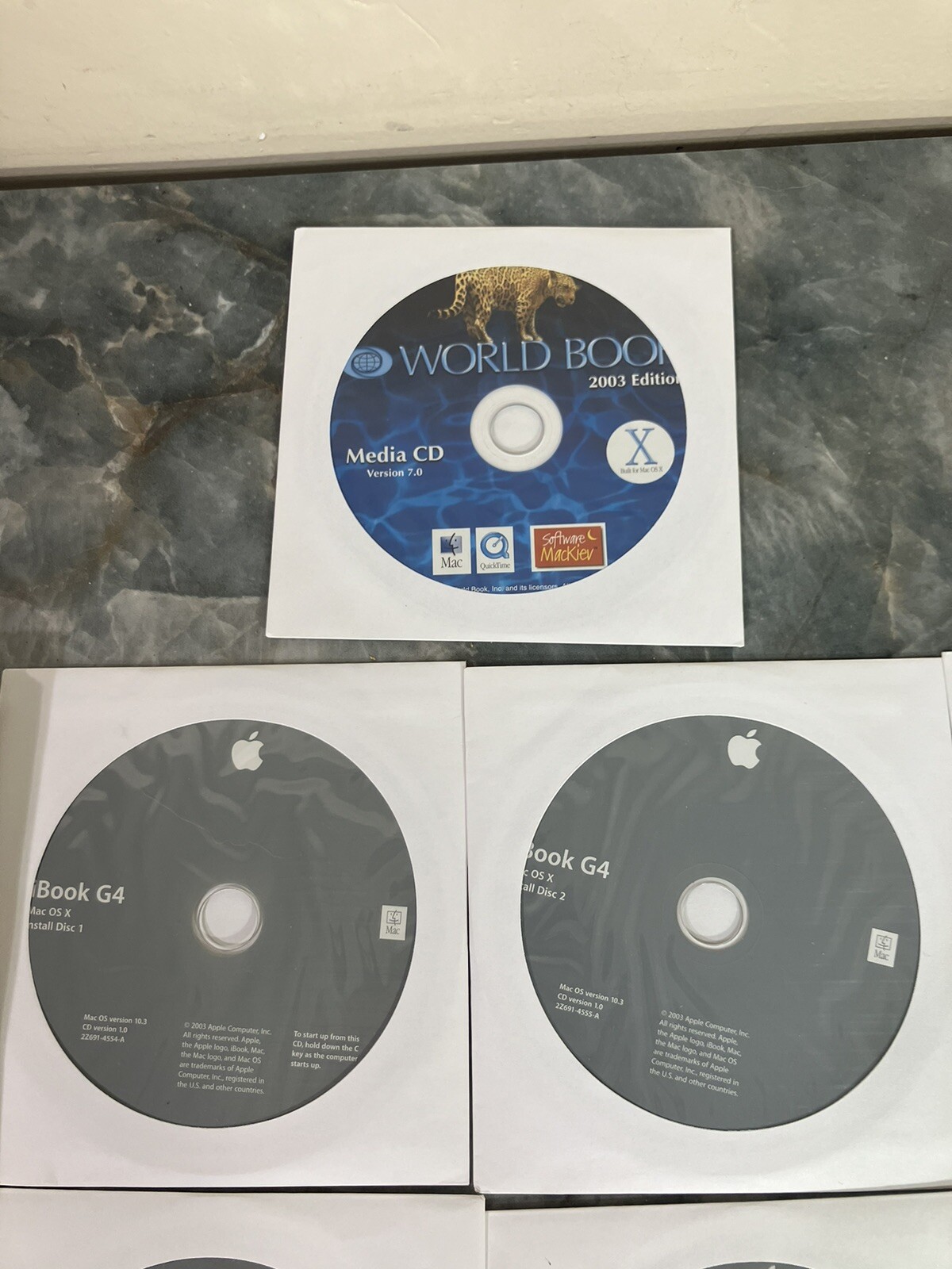 Rare Vintage Apple iBook G4 Install Media P/N: 603-4455-A