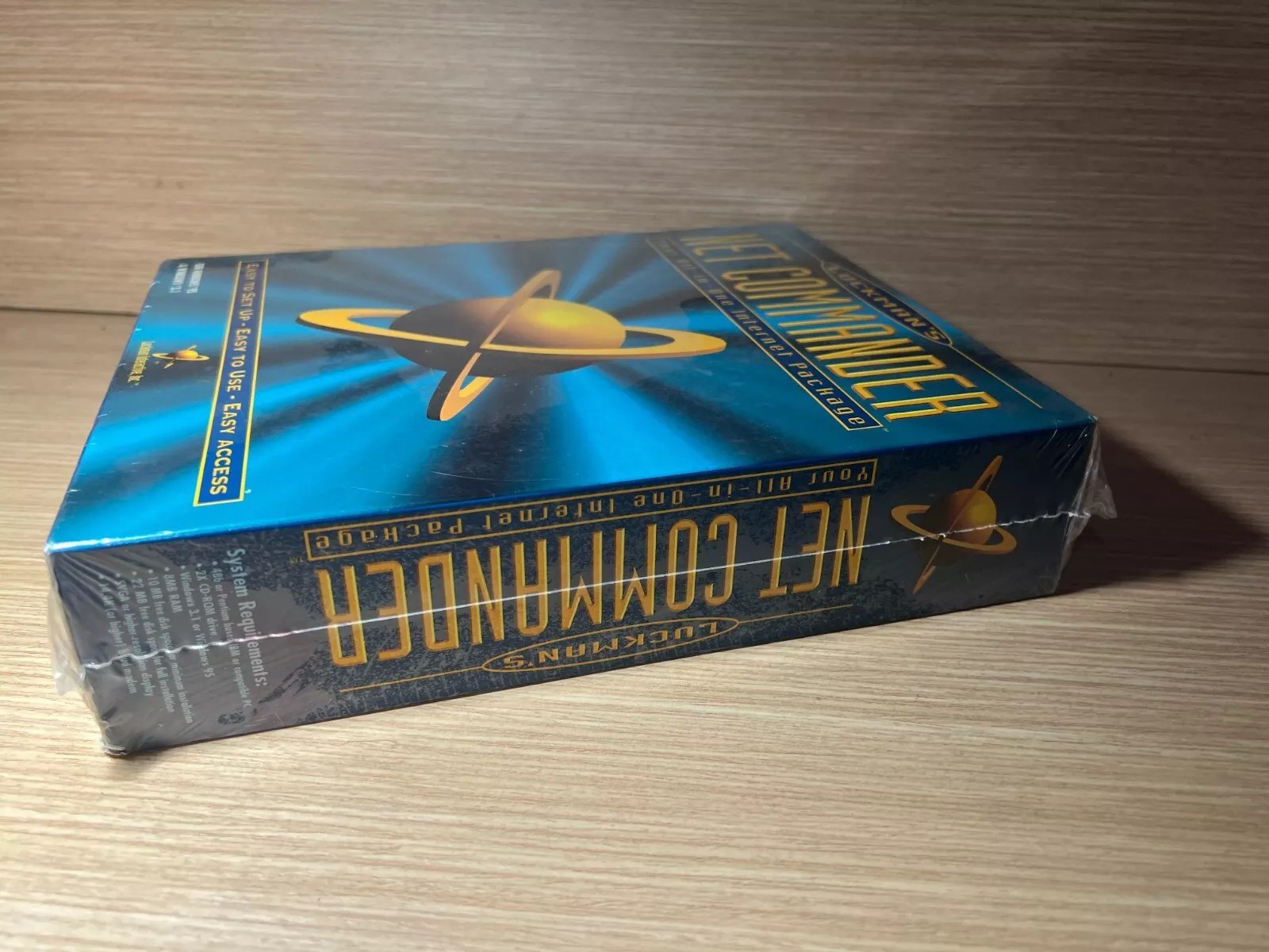 READ INFO- BIG BOX NET COMMANDER LUCKMAN ́S Windows 95 3.1 PC All in one inte…