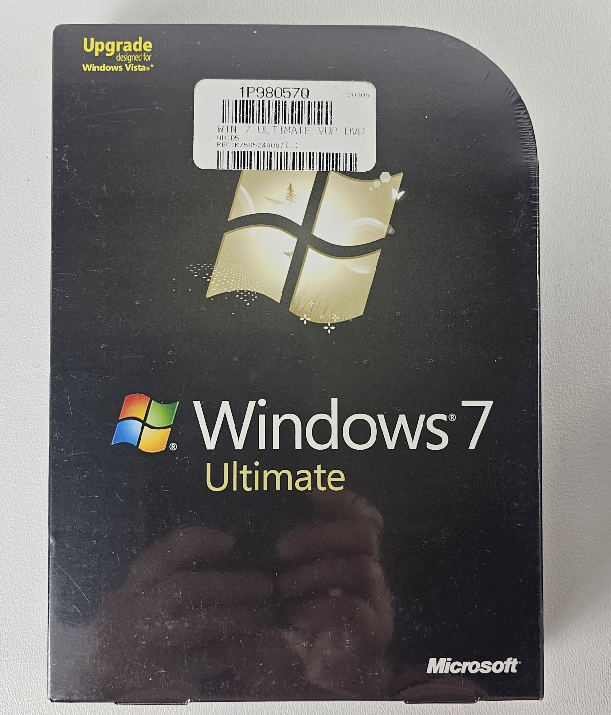 Microsoft Windows 7 Ultimate Upgrade For Windows 32/64 bit discs NEW SEALED BOX