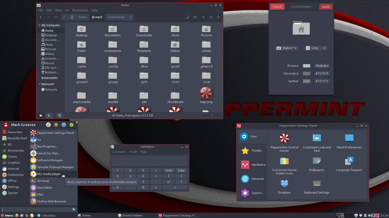 Peppermint OS Flagship Debian 32-Bit Fully Loaded Bootable DVD Linux XFCE