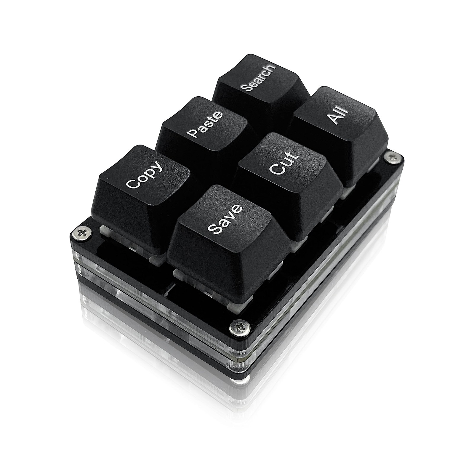 BTXETUEL Copy Paste Search Save Cut All 6-Key Keyboard One Handed OSU Keypad …