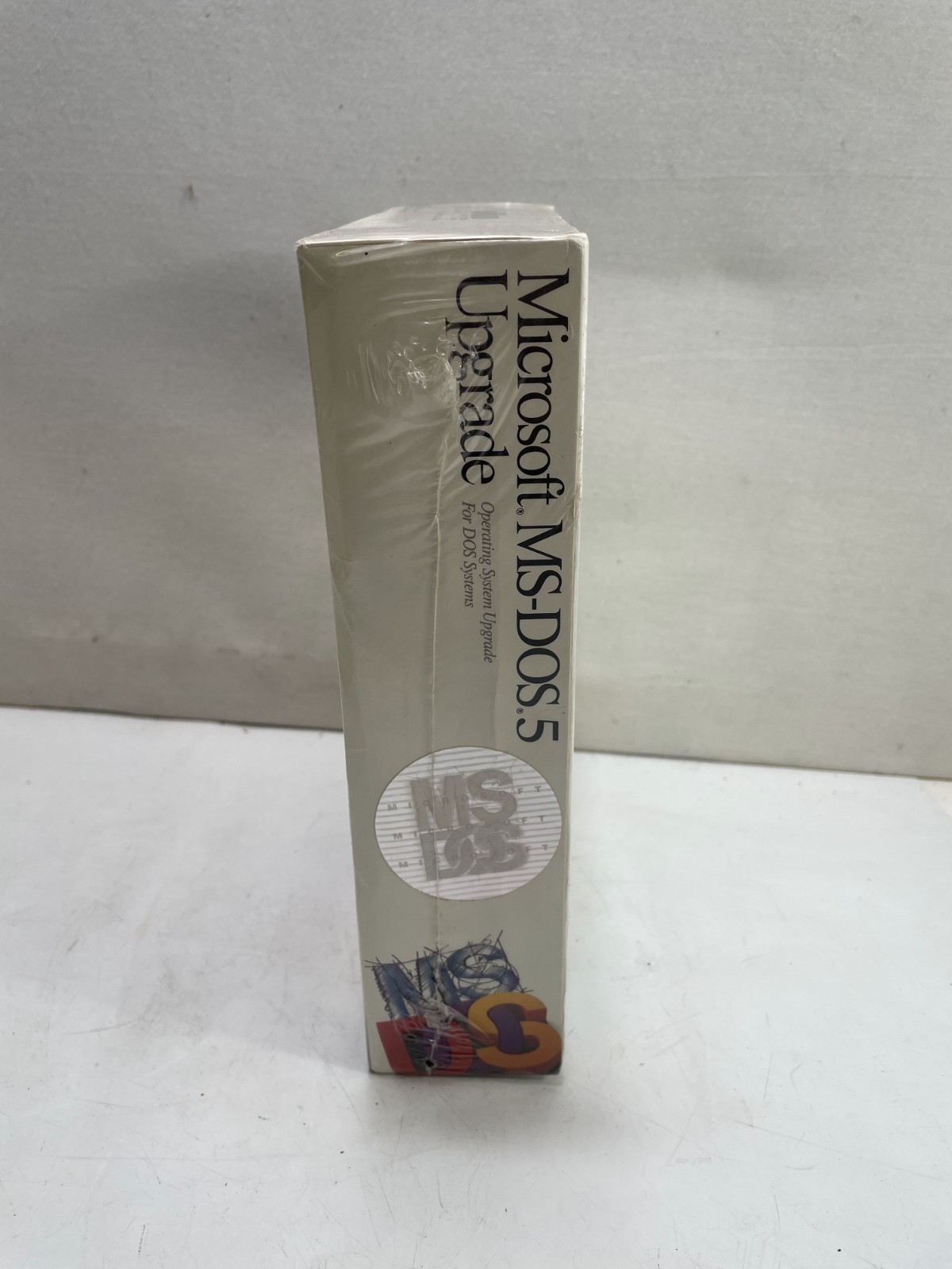Microsoft MS-DOS 5 Upgrade Operating System Software 5.25″ Floppy Disk SEALED
