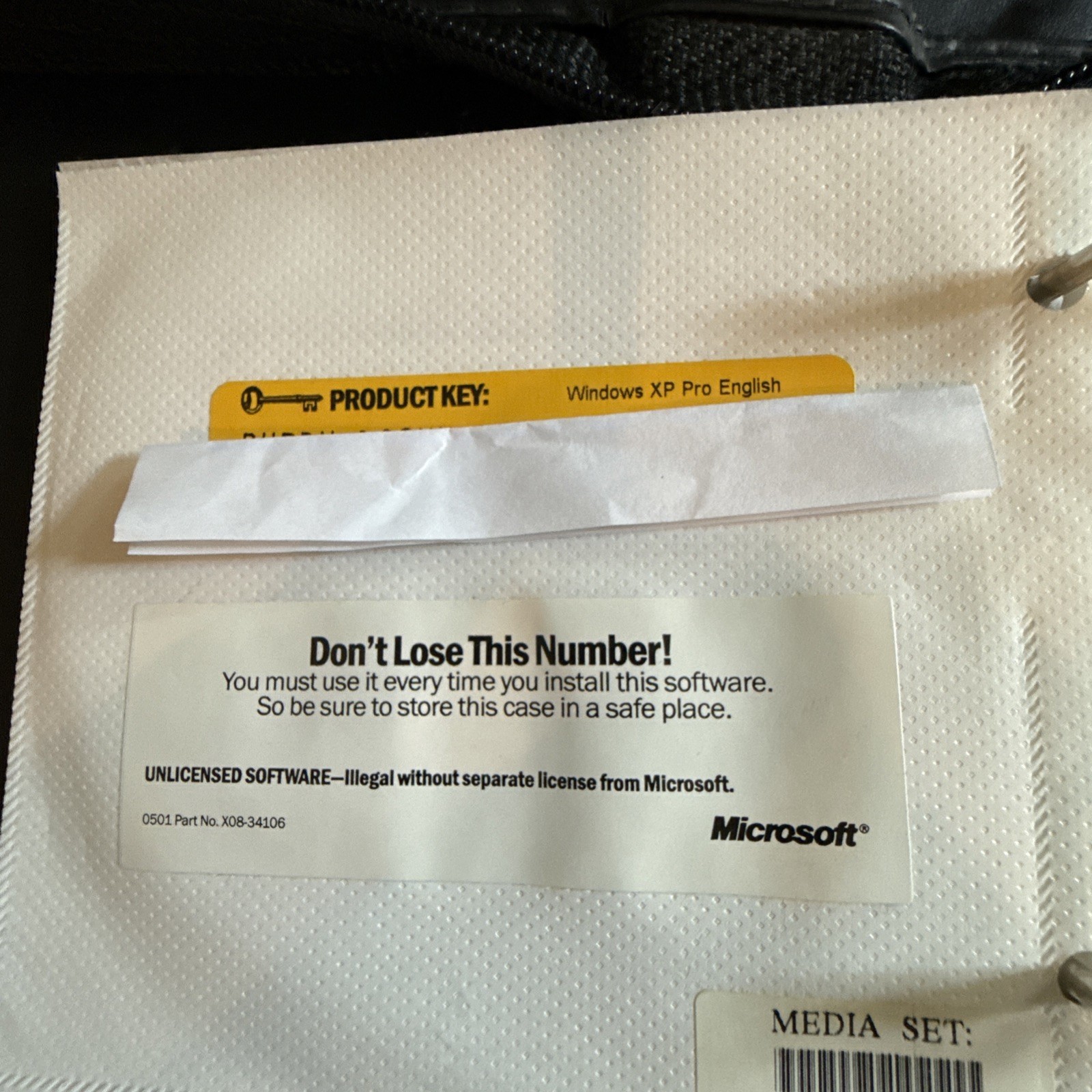 Microsoft TechNet Plus CD Subscription Binder Lot Windows & Office 2003 +4 Keys
