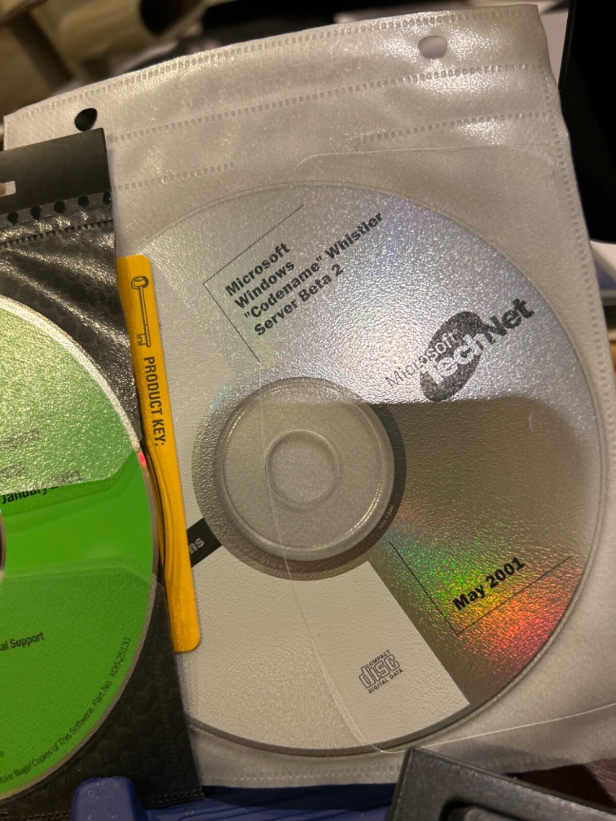 6 CDs NEW RARE Microsoft Windows “Codename” Whistler Adv, Prof,Personal, more.