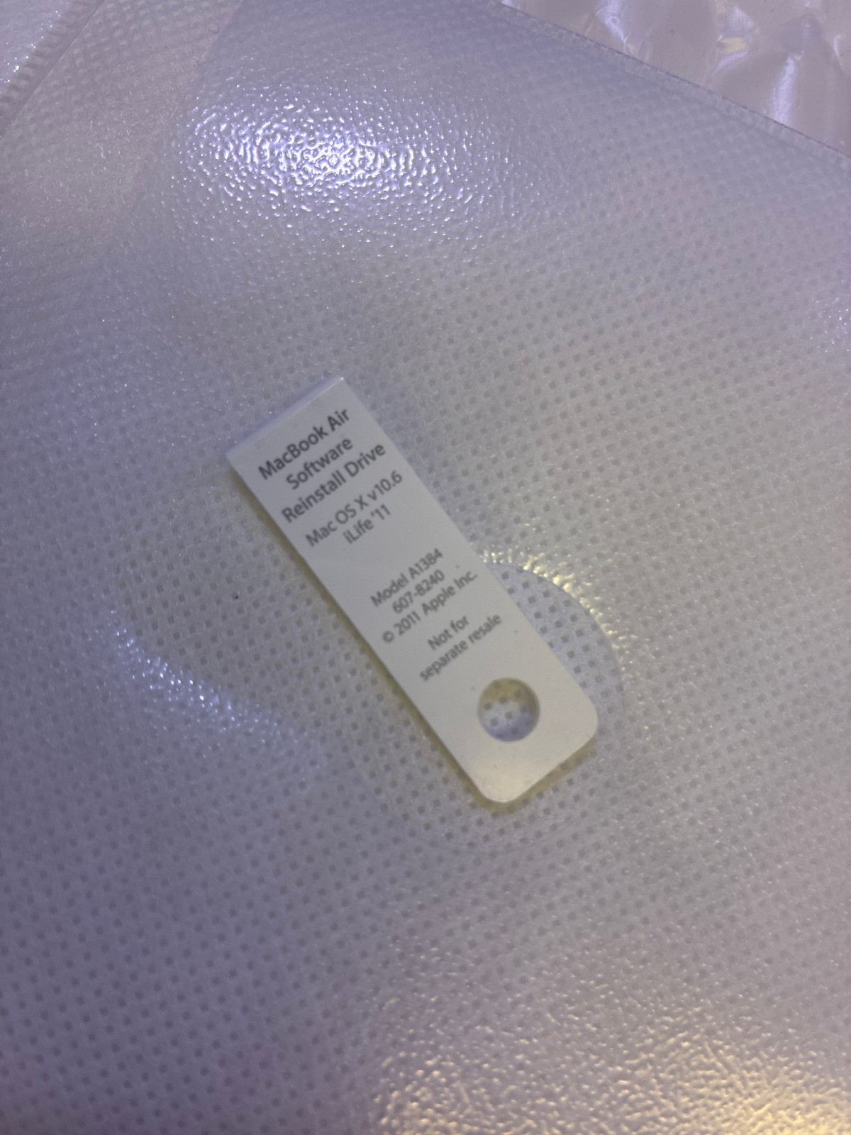 🔥 Apple MacBook Air Software Reinstall USB Drive Mac OS X 10.6 iLife 11 A1384