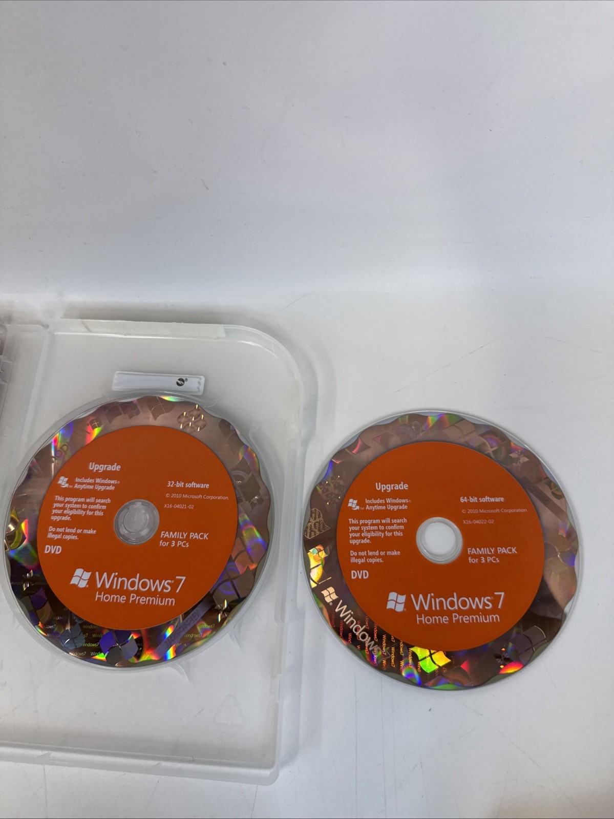 Microsoft Windows 7 Home Premium Family Pack Upgrade 32/64-Bit 3 PCs