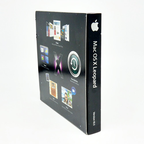Apple Mac OS X Version 10.5 Leopard Family Pack MB428Z/A w/ Manual & Stickers Ex