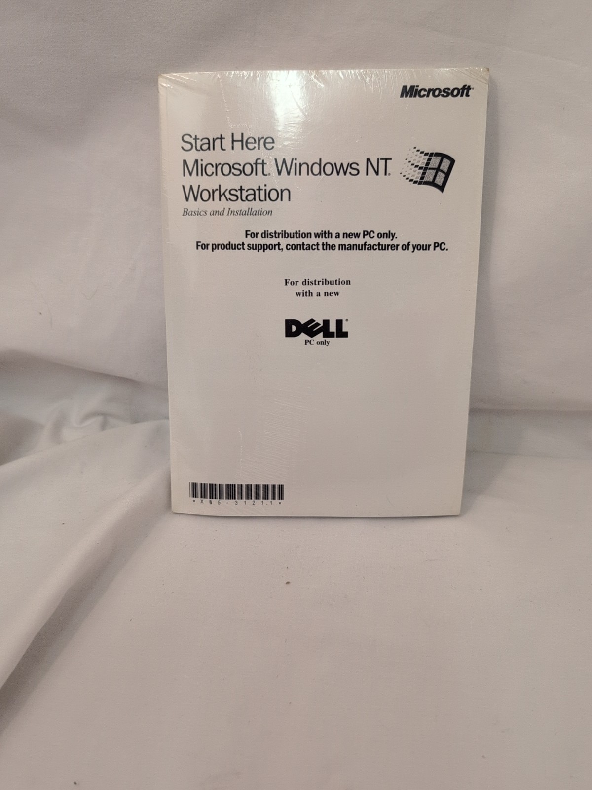 Windows NT Workstation 4.0 Svc Pack MANUAL CD Factory sealed packages For Dell