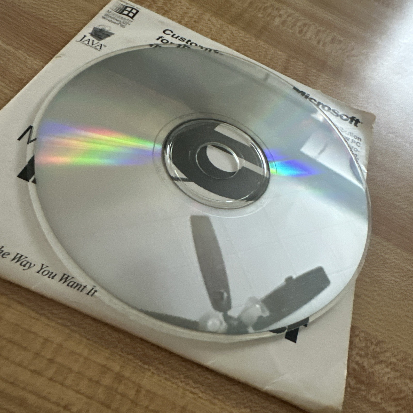 Microsoft Internet Explorer 4.0 CD-ROM For Windows NT + Windows 95 IBM ThinkPad