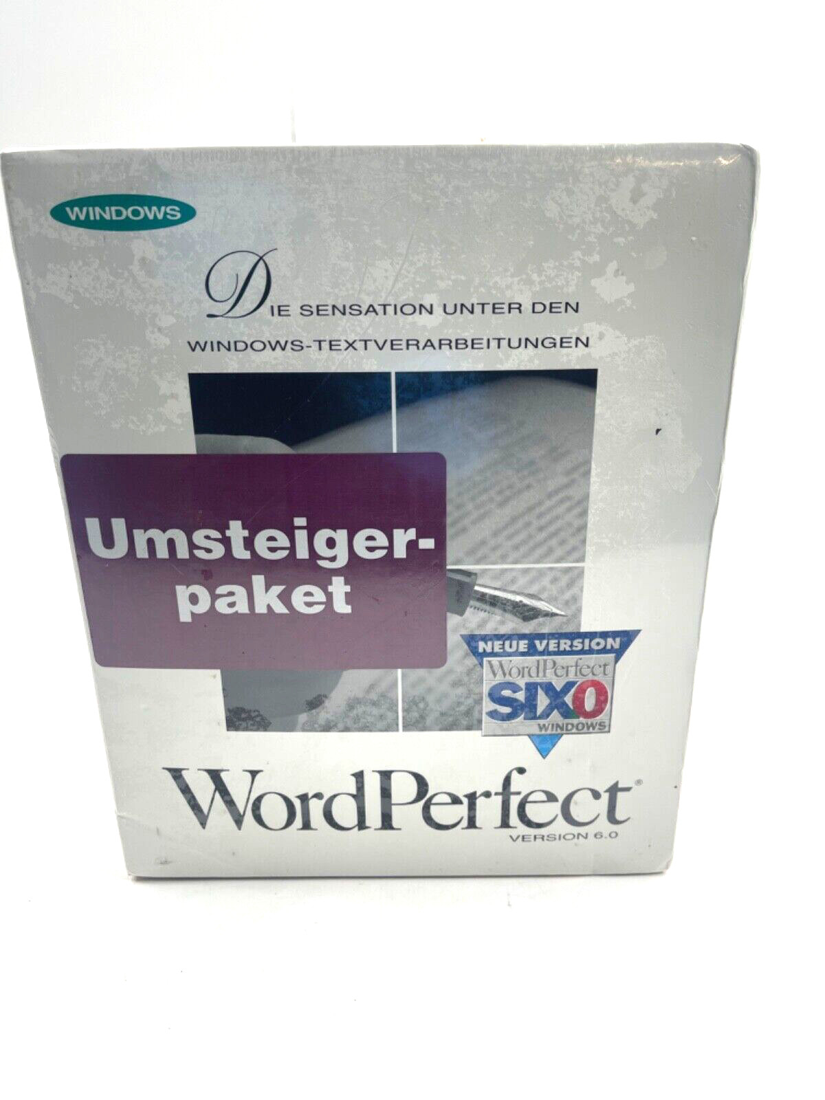 Windows Word Perfect Switch Pack 6.0 Word Processor New