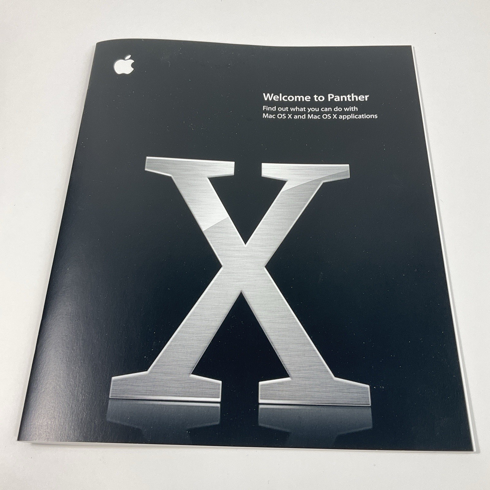 APPLE MAC OS X PANTHER VERSION 10.3 DISC IN BOX WITH MANUAL M9227LL/A