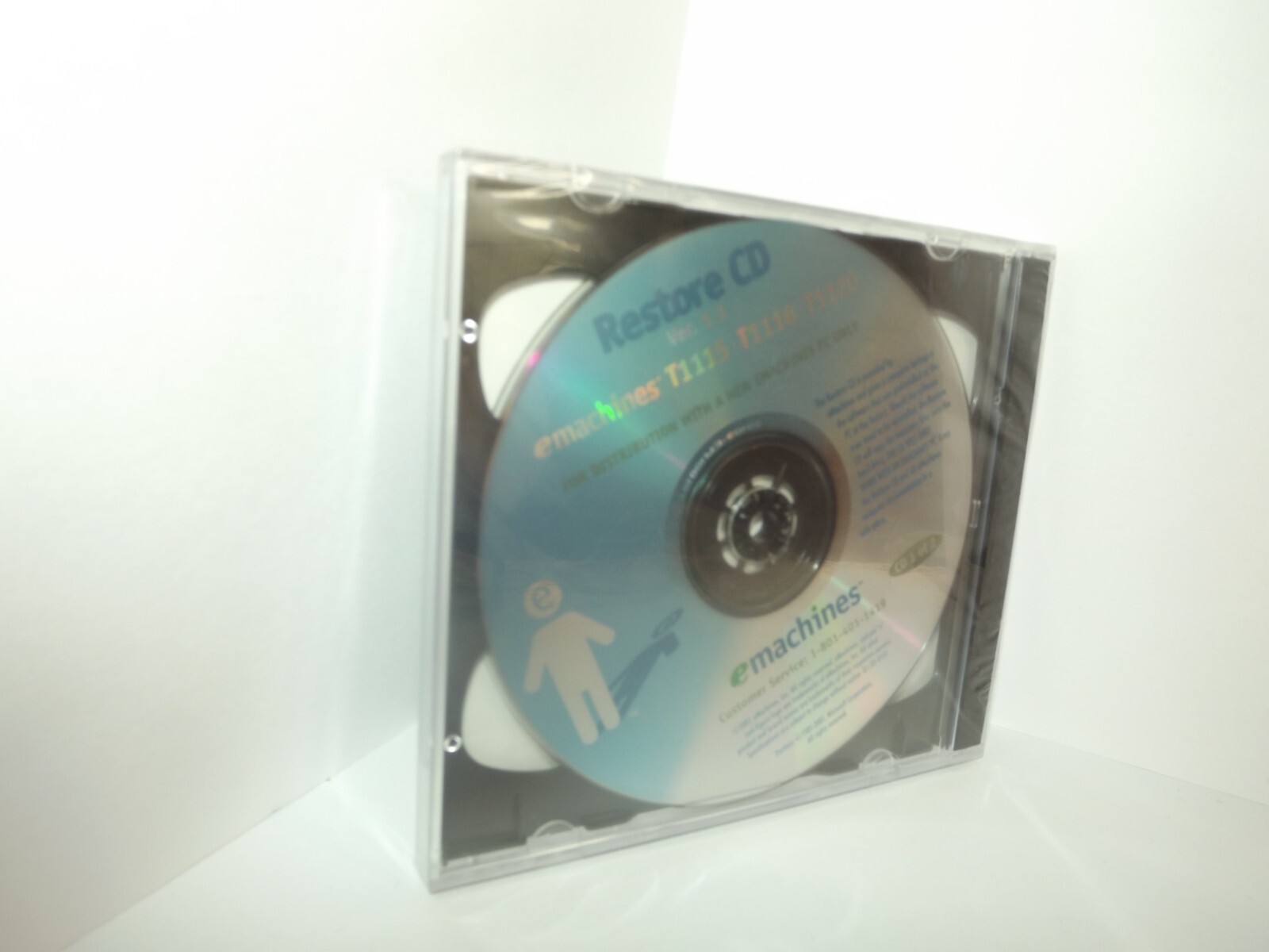 Restore CD emachines Version 1.1 T115, T1116, T1120 SEALED!
