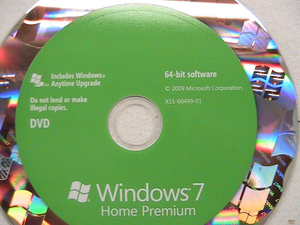 1 WINDOWS 7 HOME PREMIUM FULL 32 AND 64 BIT SOFTWARE IN RETAIL BOX PRODUCT KEY