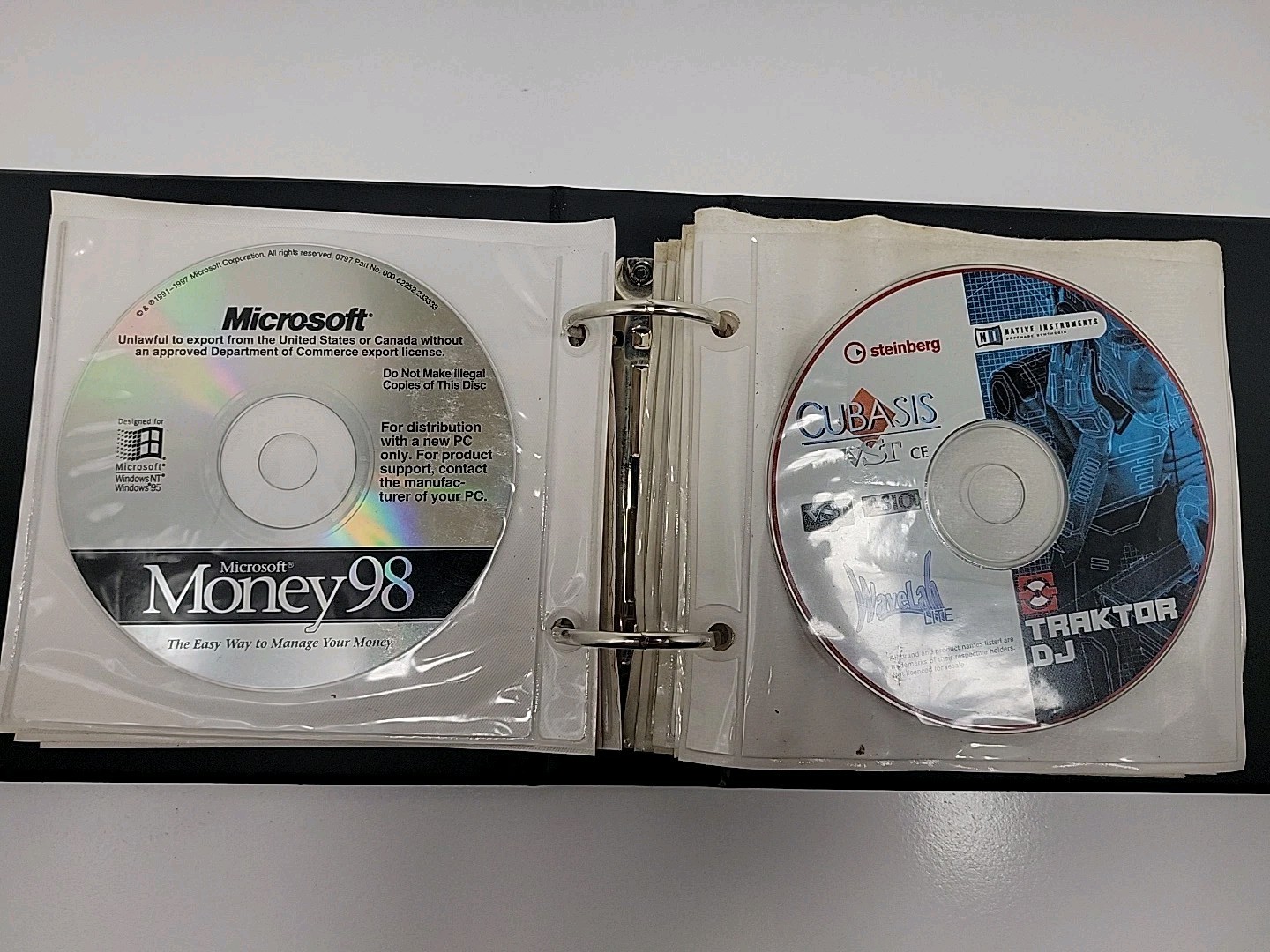 Windows 98 Software Cds Audigy Quicken Money 98 Pinnacle Encarta More No Cd Keys