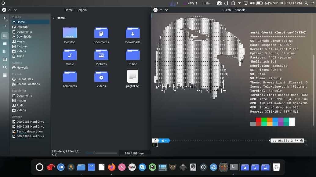 Garuda Linux Hyprland 2026.03.09  Live  Installer  DVD SHA256 Verifyed Fast Ship