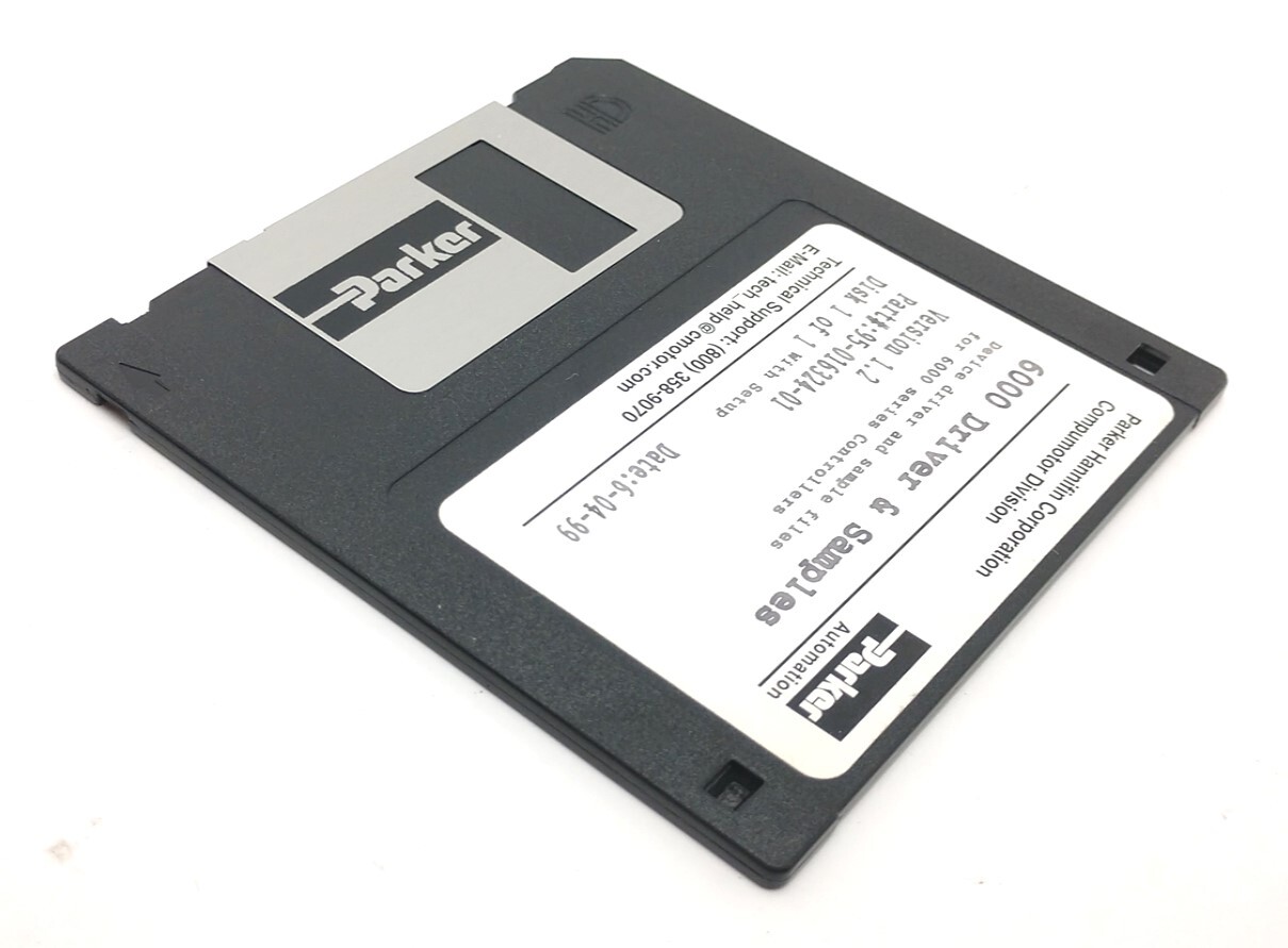 Parker 95-016324-01 Device Driver & Sample Files for 6000 Series Controller V1.2