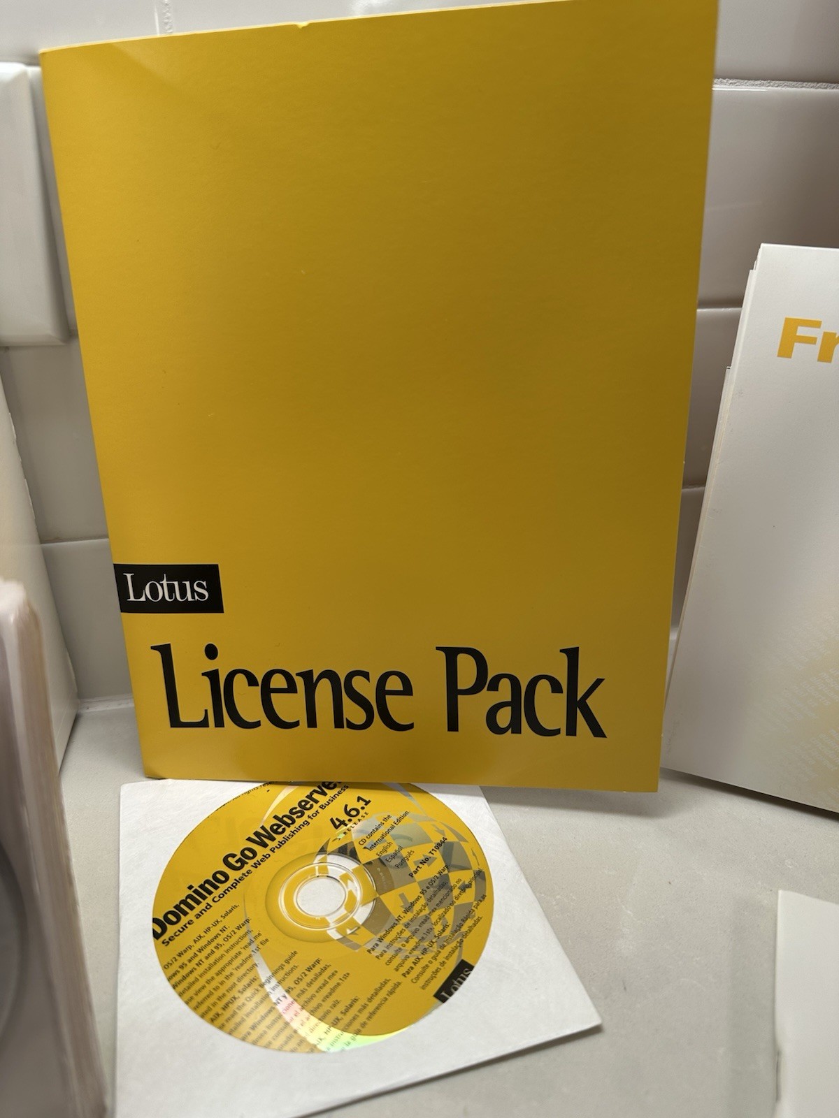 M DB2 v5 Developer Edition Lotus License VisualAge Java Sealed