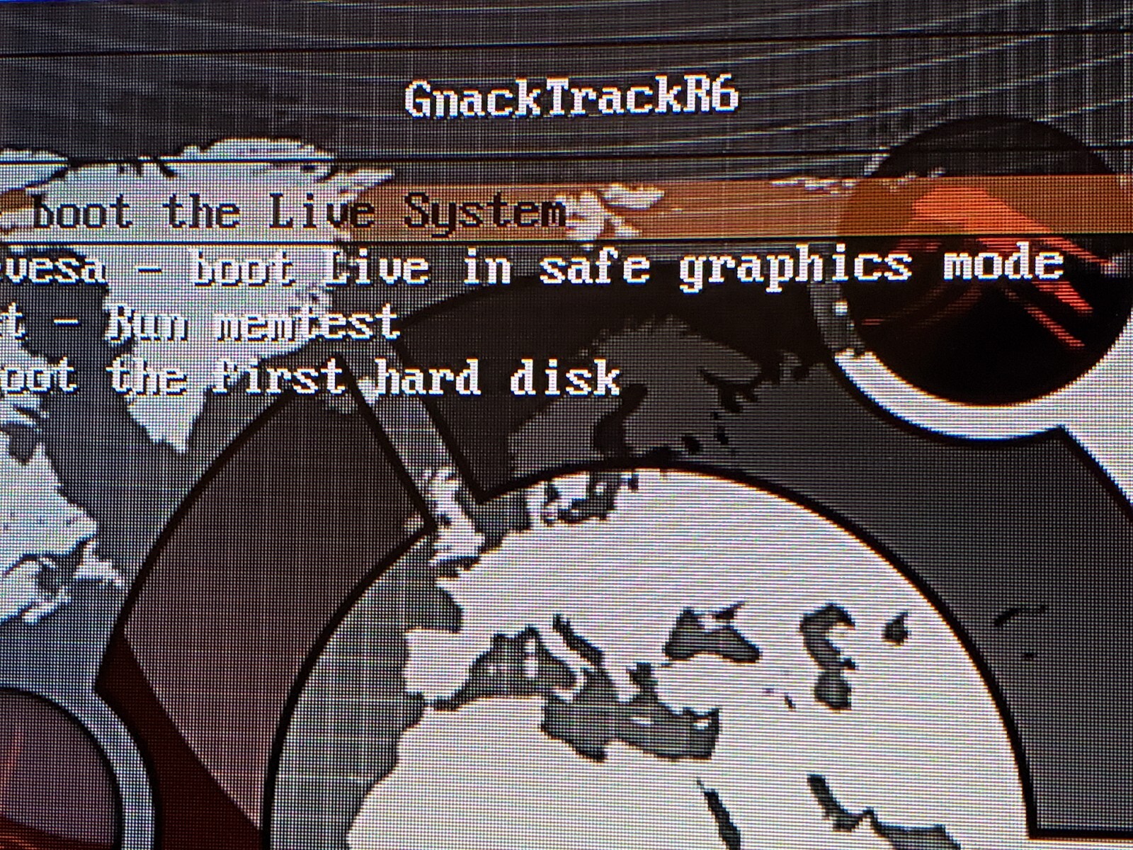 GnackTrack R6 Live DVD x86 32-Bit Security/Pentesting OS