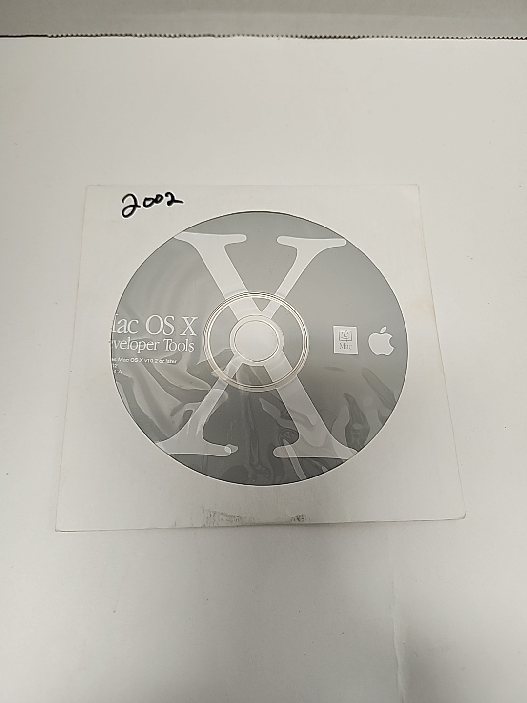2002 Apple MAC OS X Developer Tools Disc.
