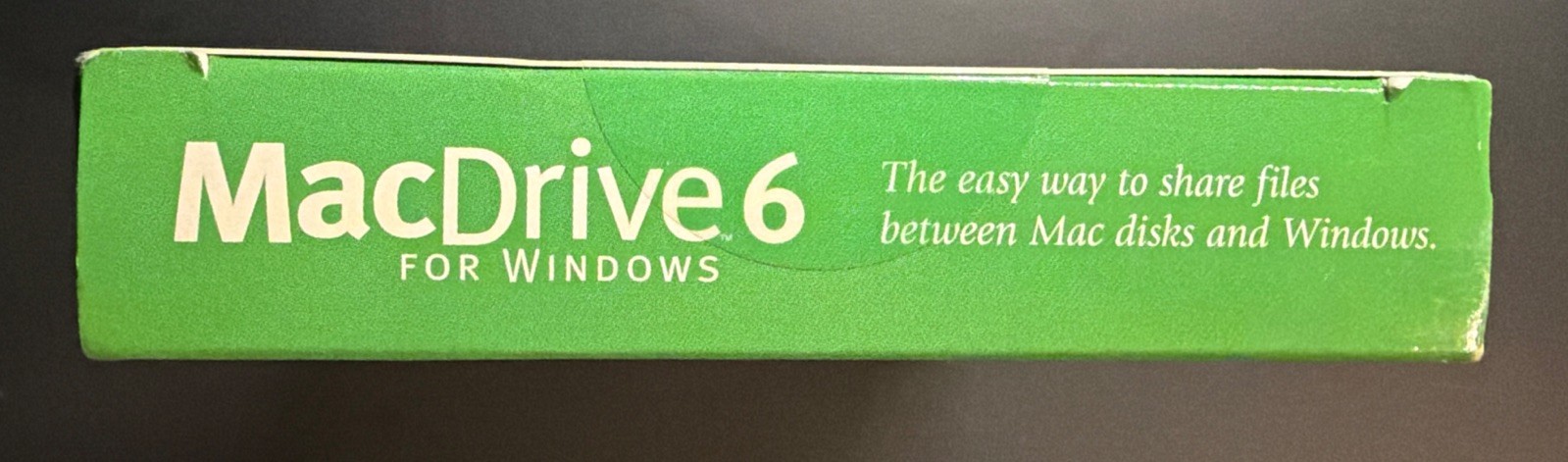 Mac Drive 6 For Windows! New:Sealed Vintage PC Computer Software. Media Four