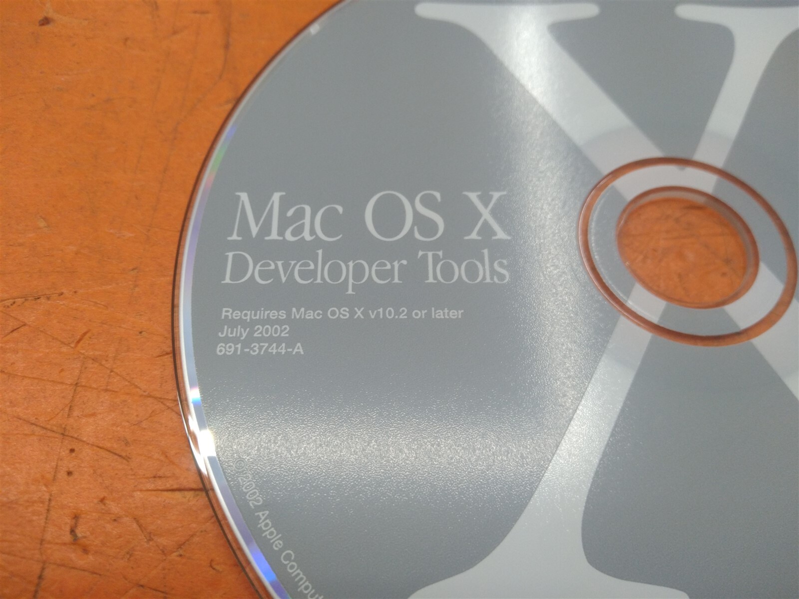 ⭐️⭐️⭐️⭐️⭐️ Apple Mac OS X Developer Tools CD V10.2 Or Later July 2002 691-3744-A