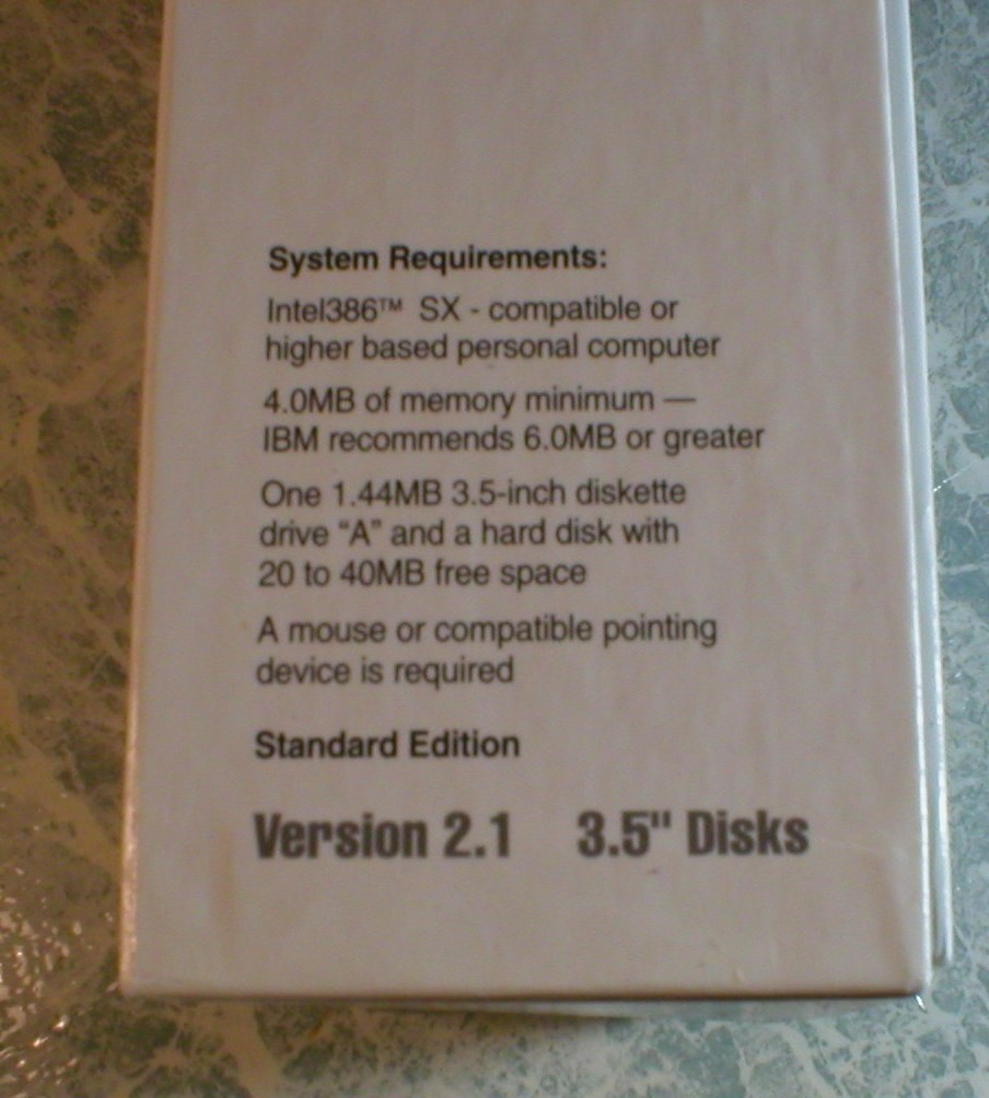 IBM OS/2 Version 2.1 –3.5” Floppy Disks–Open Box–Disks Still Sealed +2 OS/2 Mags