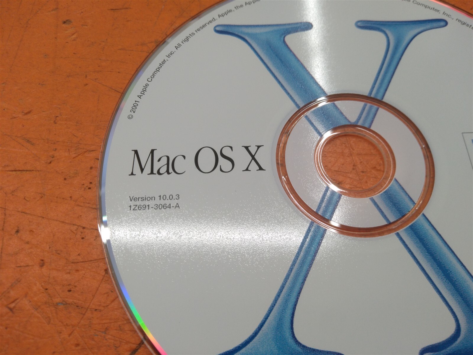 ⭐️⭐️⭐️⭐️⭐️ Vintage 2001 Apple Mac OS X Version 10.0.3 1Z691-3064-A