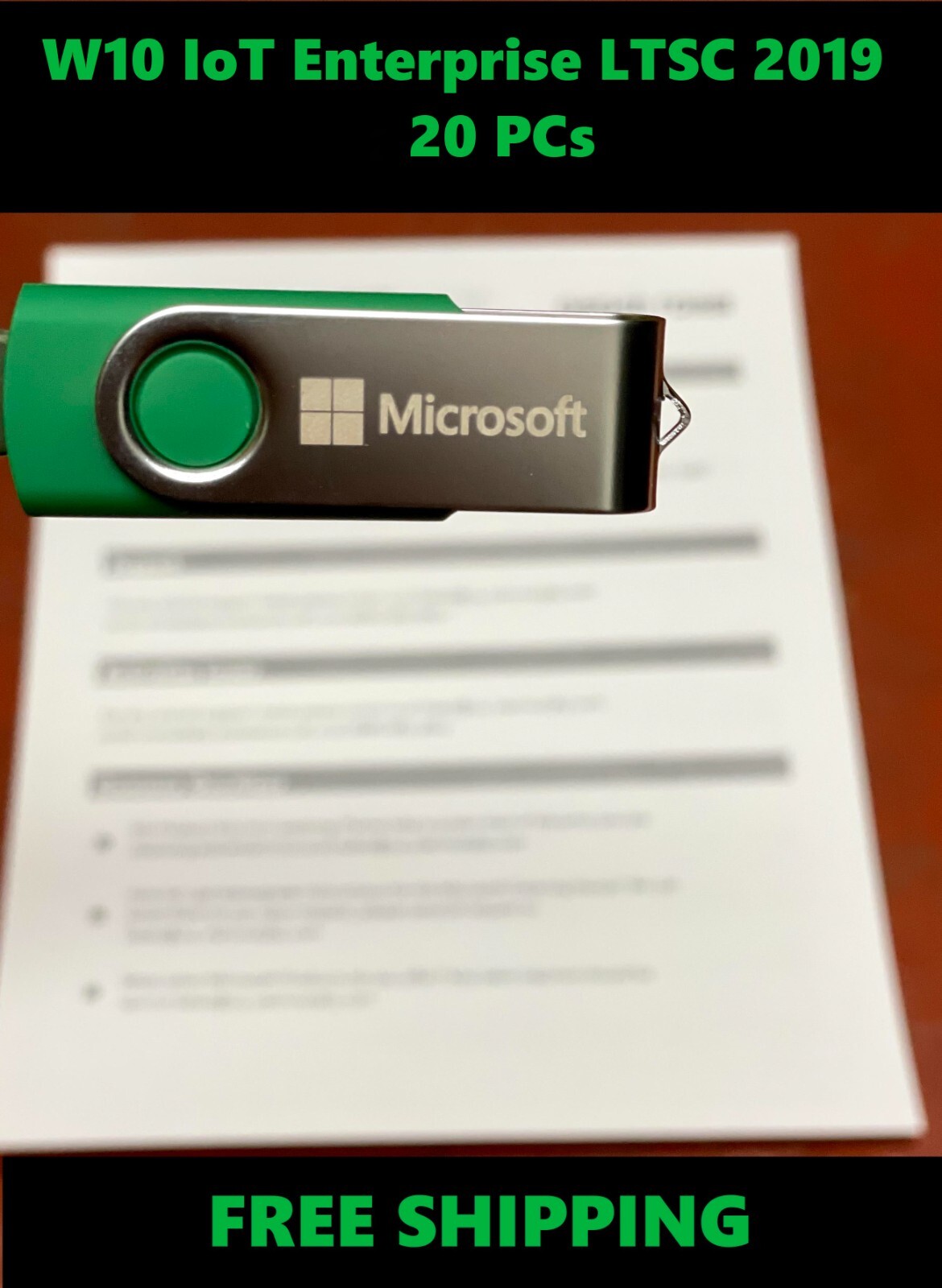 Windows 10 ✔IoT Enterprise ✔LTSC 2019 ✔20 pieces