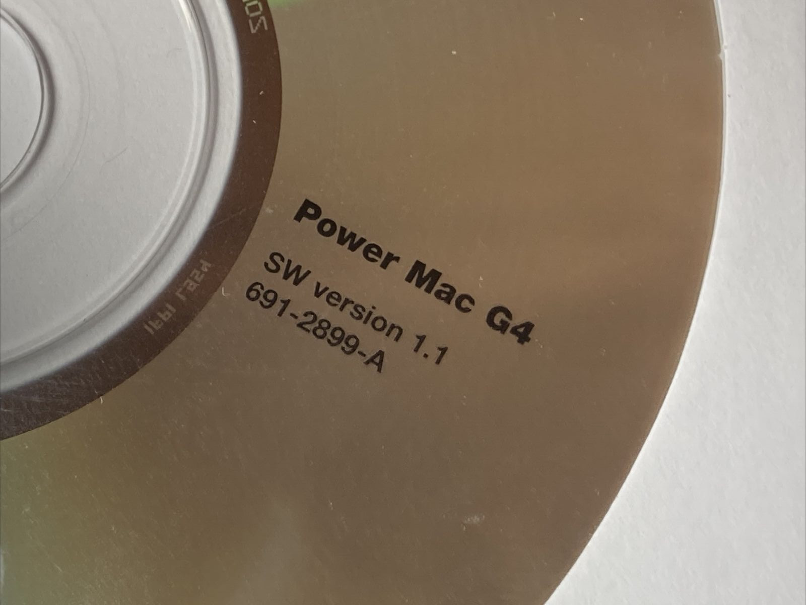 Apple Hardware Test CD Disc for Power Mac G4 SW Version 1.1