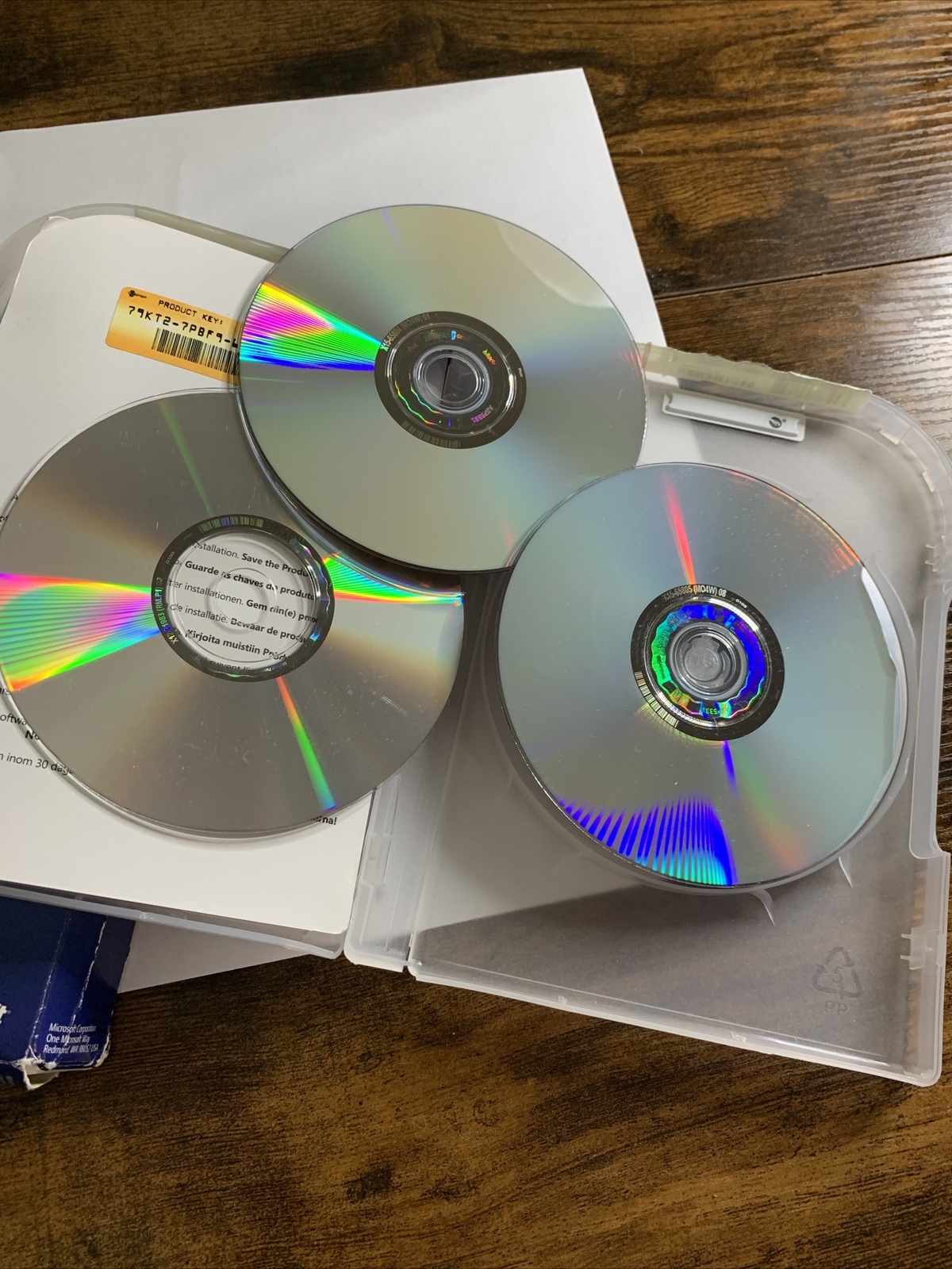 Microsoft Windows 7 Professional Upgrade 32 & 64 Bit DVDs RETAIL BOX
