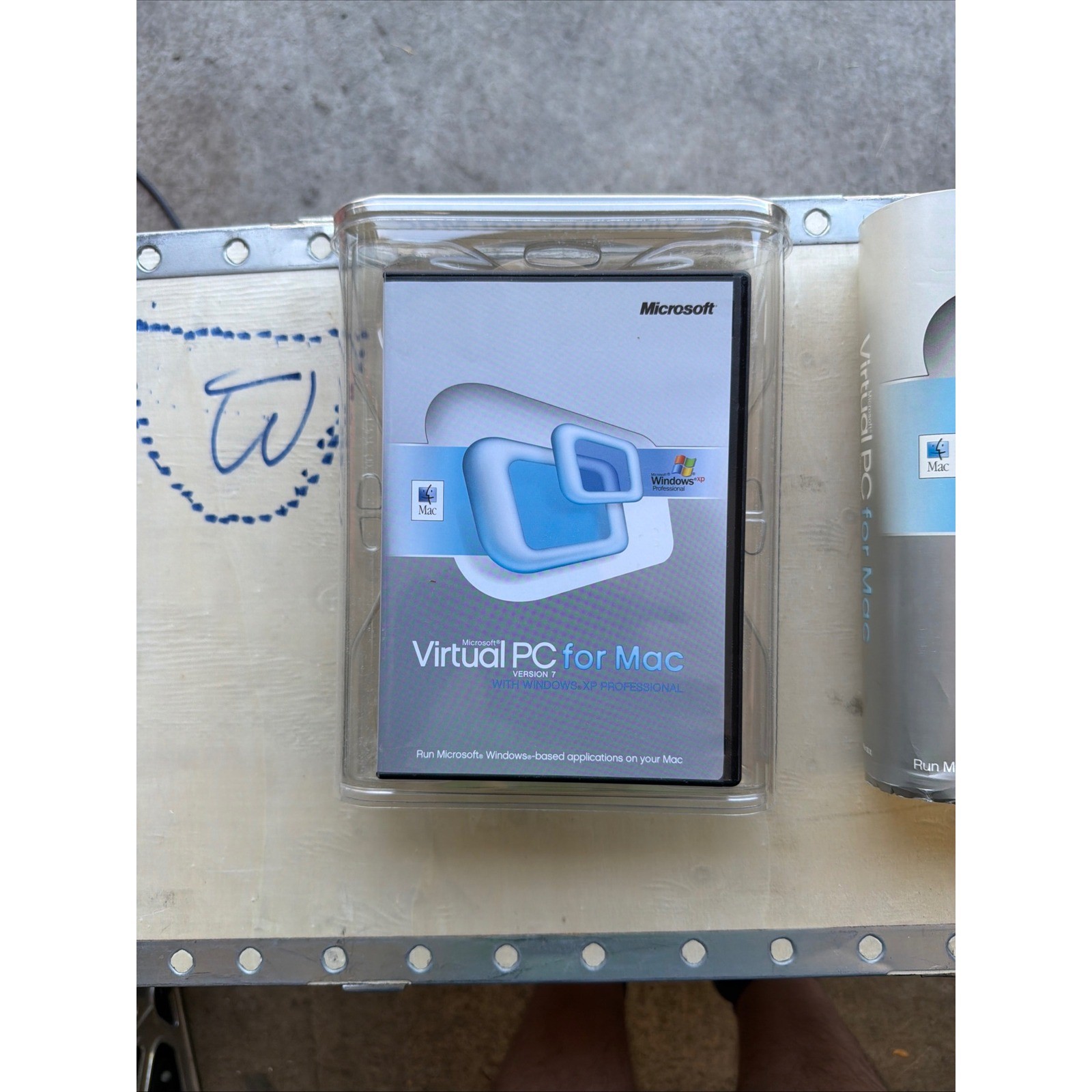 Microsoft Virtual PC for Mac Version 7 Windows XP Professional Vintage Software