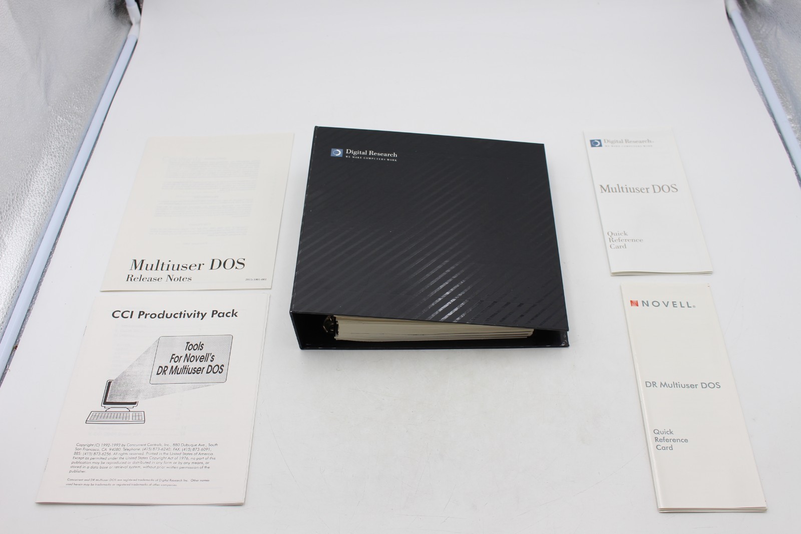 DR DOS OPERATING SYSTEM OS Digital Research V5 MANUALS ONLY Rare RETAIL BIG BOX