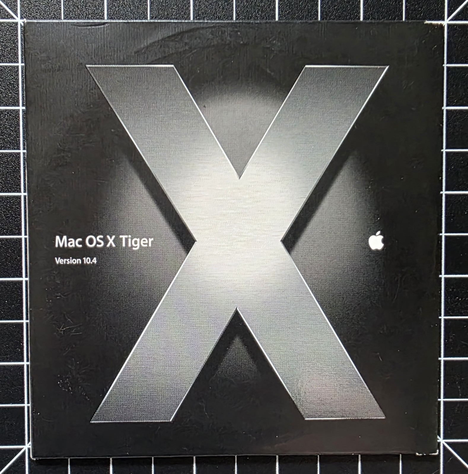 Vintage Apple Mac OS X Tiger 10.4 Upgrade DVD Macintosh Software PowerPC