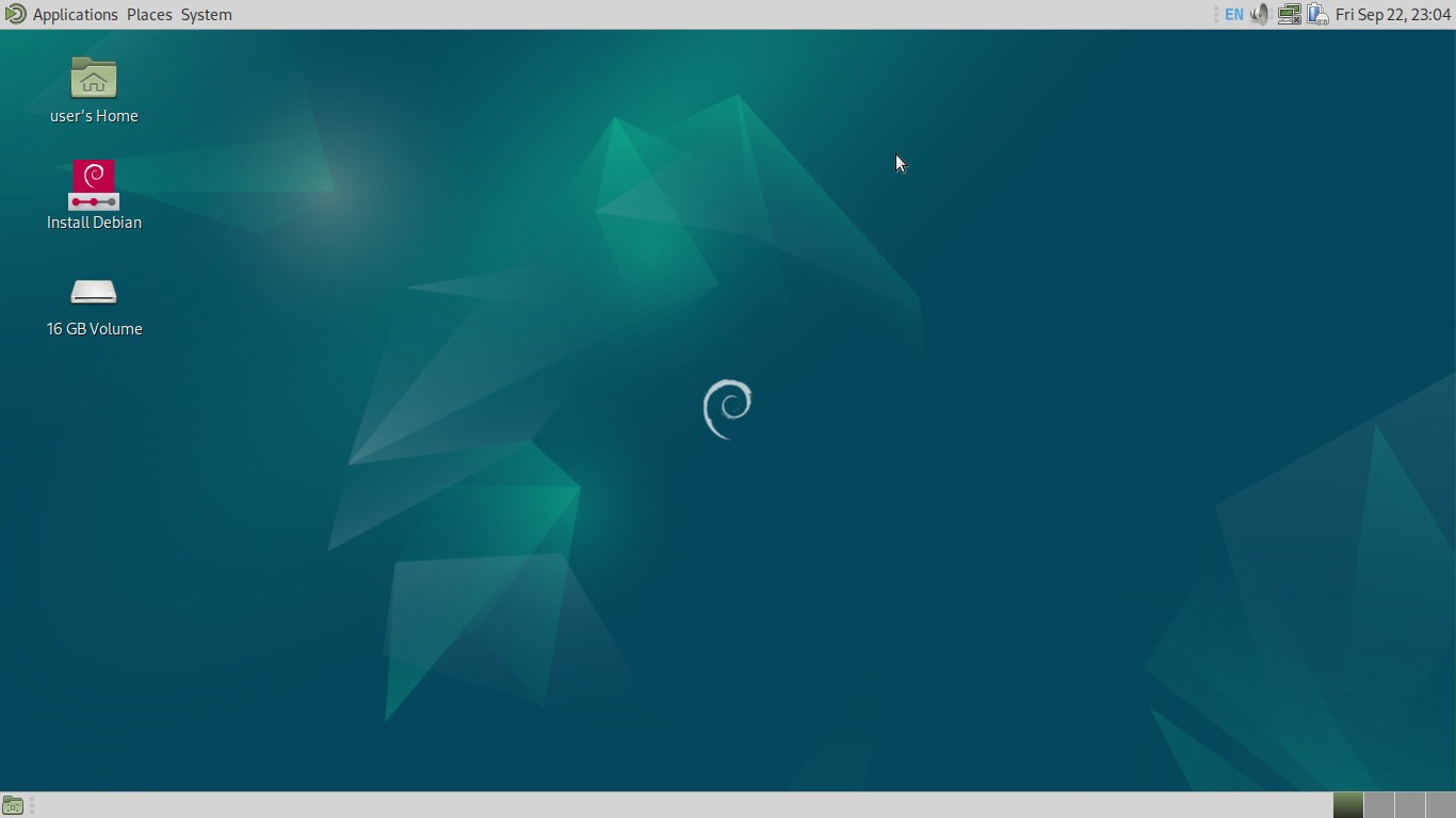 Debian Linux Live MATE 64 Bit Bootable USB Flash Drive And Install Guide