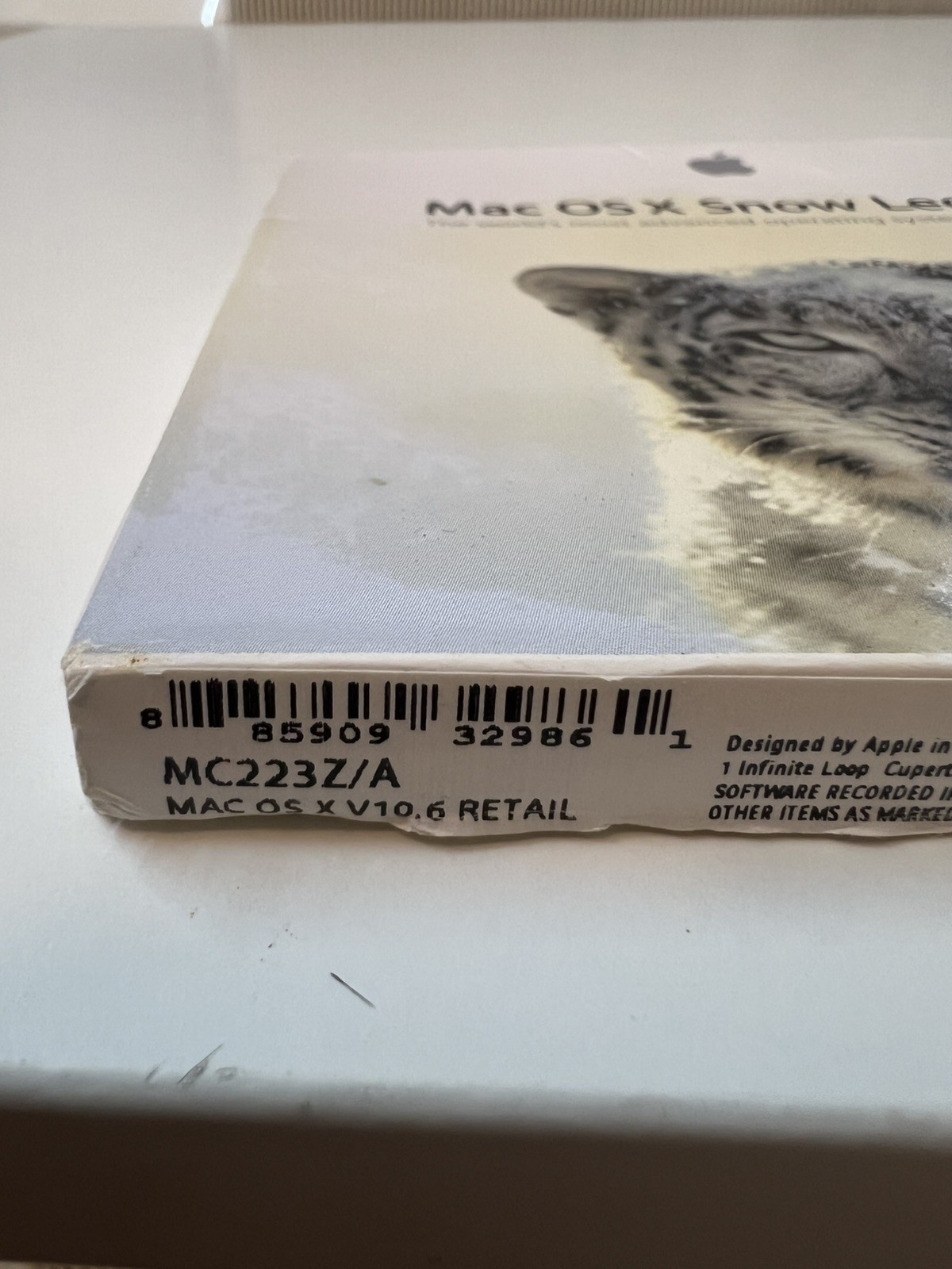 Apple Mac OS X Version 10.6 Snow Leopard (MC223Z/A) Retail OEM