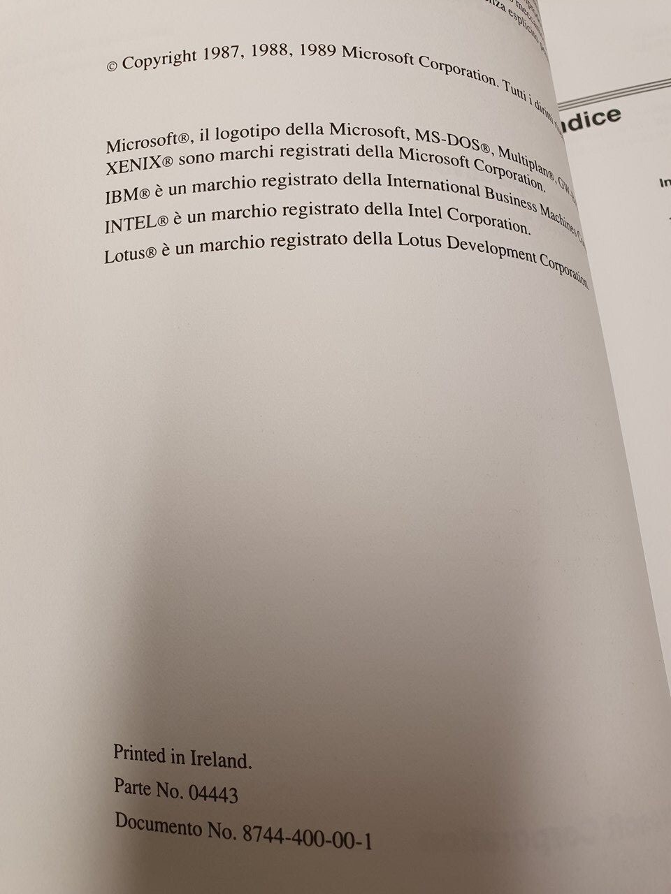 Microsoft MS DOS + SHELL in ITALIAN + ORIGINAL + unobtainable! Philips msdos os