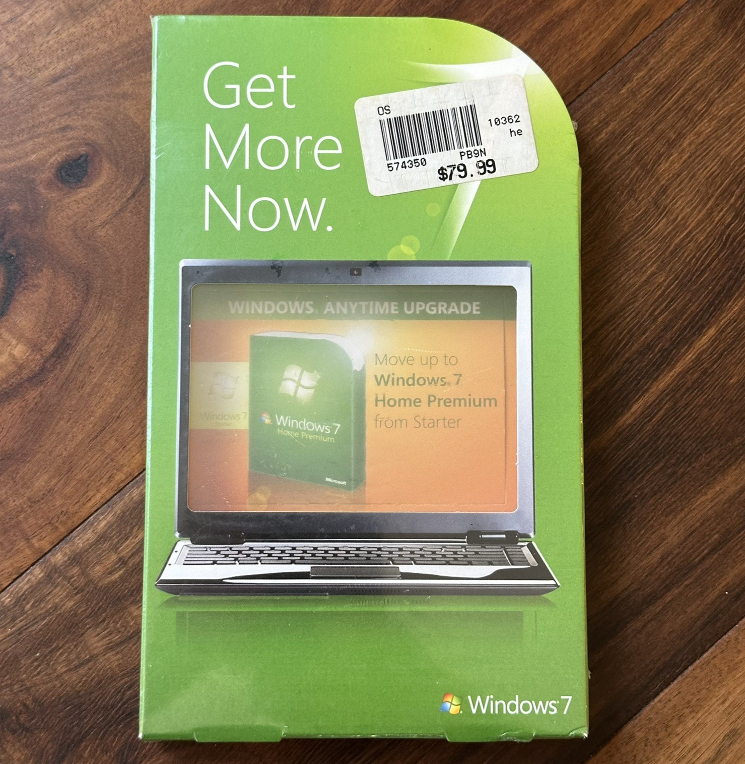 Microsoft Windows 7 Home Premium Upgrade Factory Sealed Complete in Box
