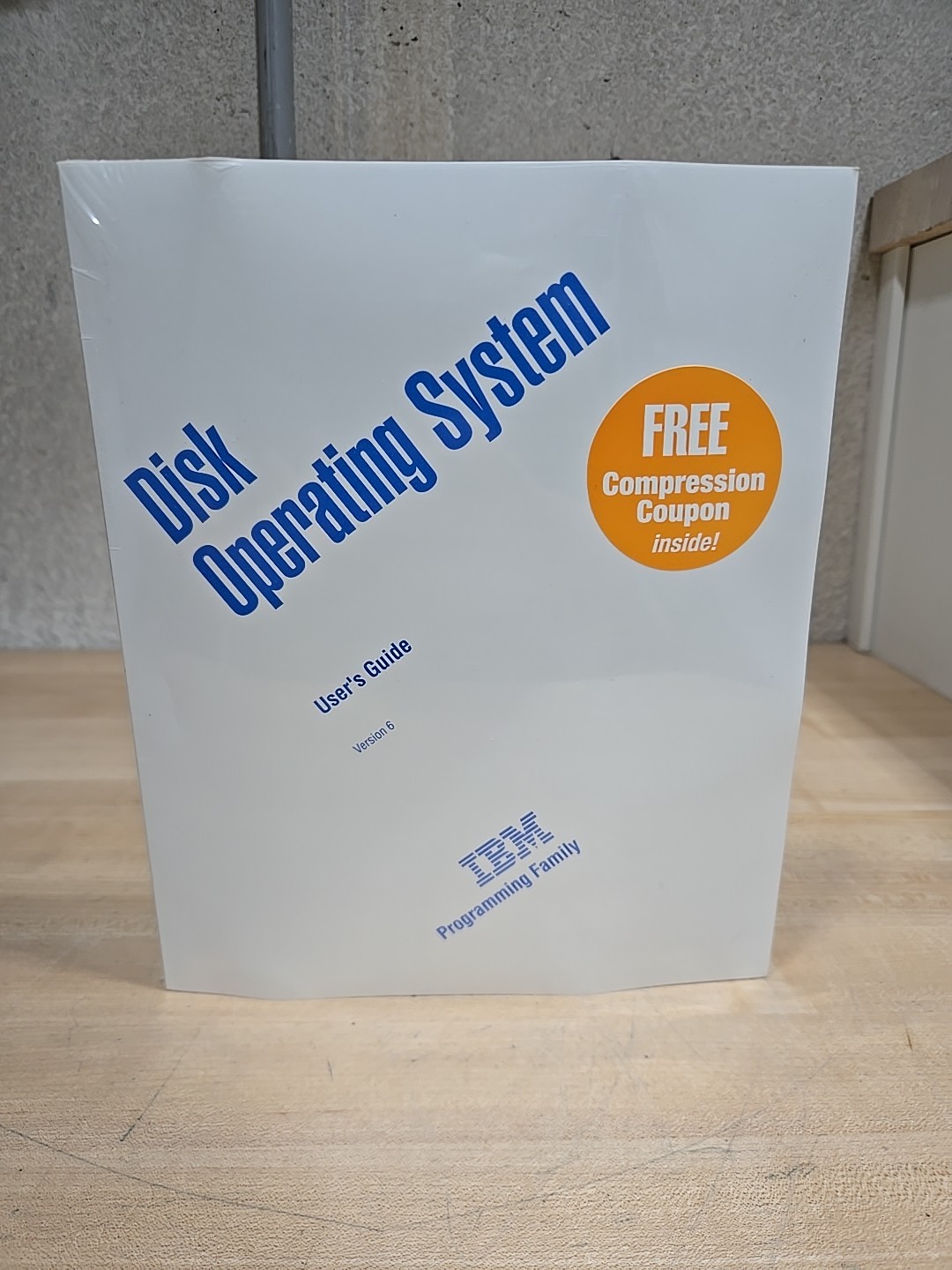 Vintage Sealed 80s IBM Disk Operating System Version 6 3.5″ Diskettes NEW