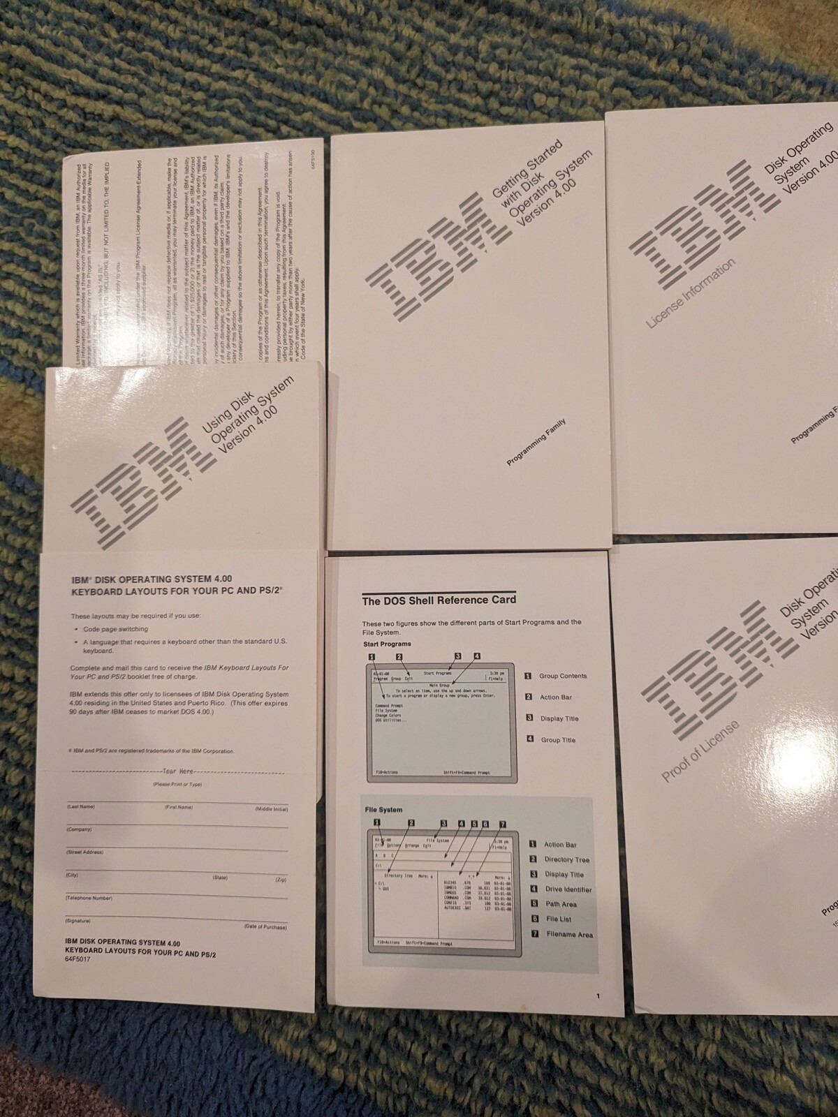 IBM Disk Operating System Version 4.00 DOS