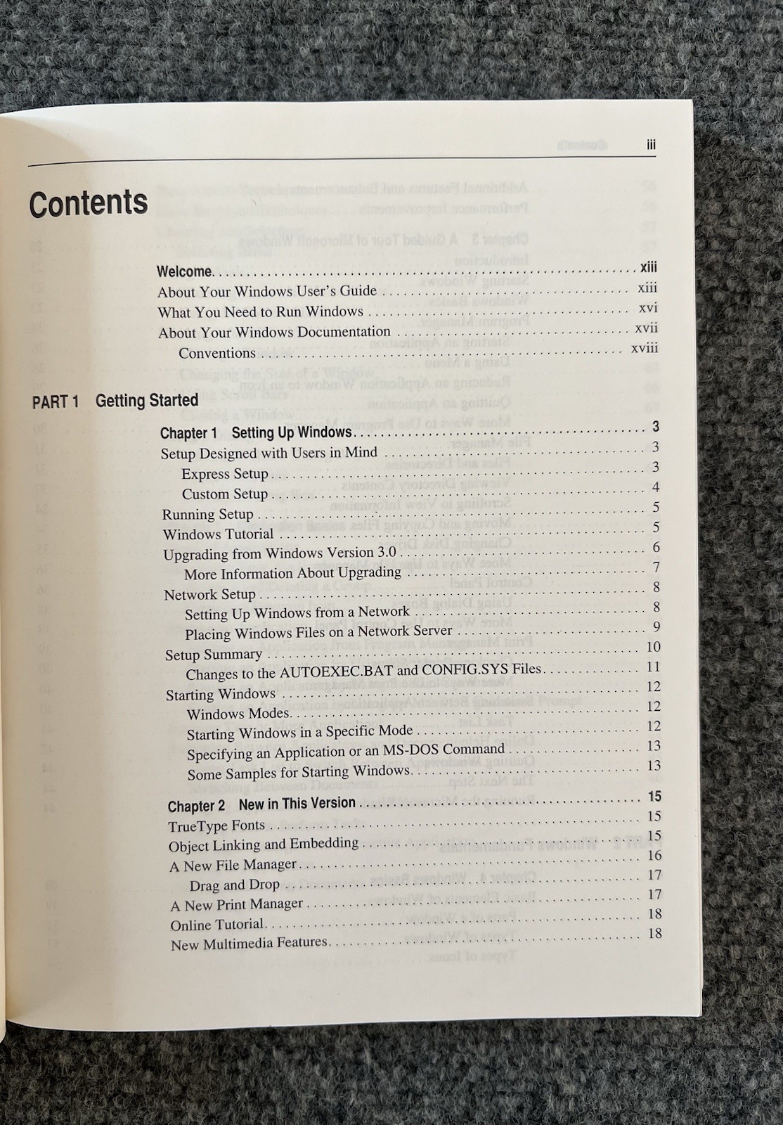 MICROSOFT WINDOWS 3.1 User’s Guide Book (Vintage, 1993)