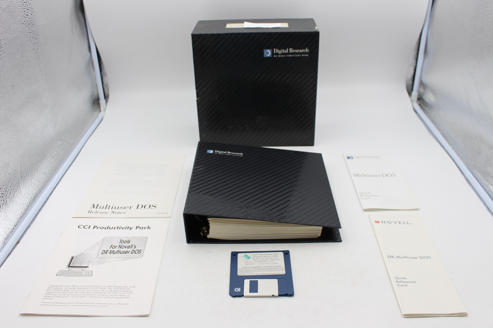 DR DOS OPERATING SYSTEM OS Digital Research V5 MANUALS ONLY Rare RETAIL BIG BOX