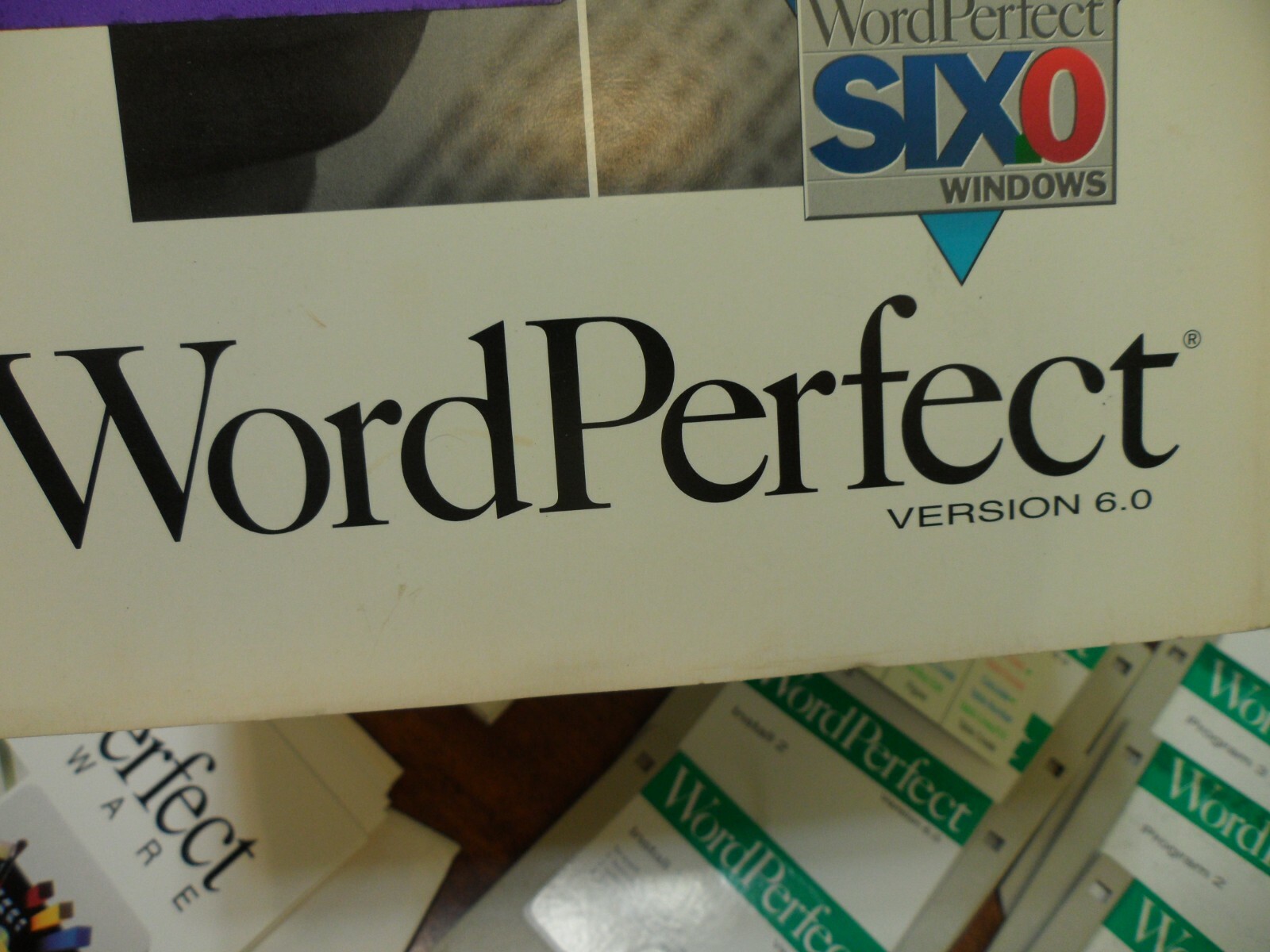 Vintage WordPerfect Version 6.0 Windows System Competitive Trade-up