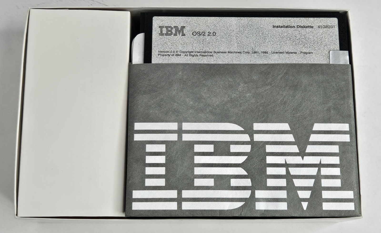 IBM OS/2 VERSION 2.0 WITH 5.25” DISKS Open Box